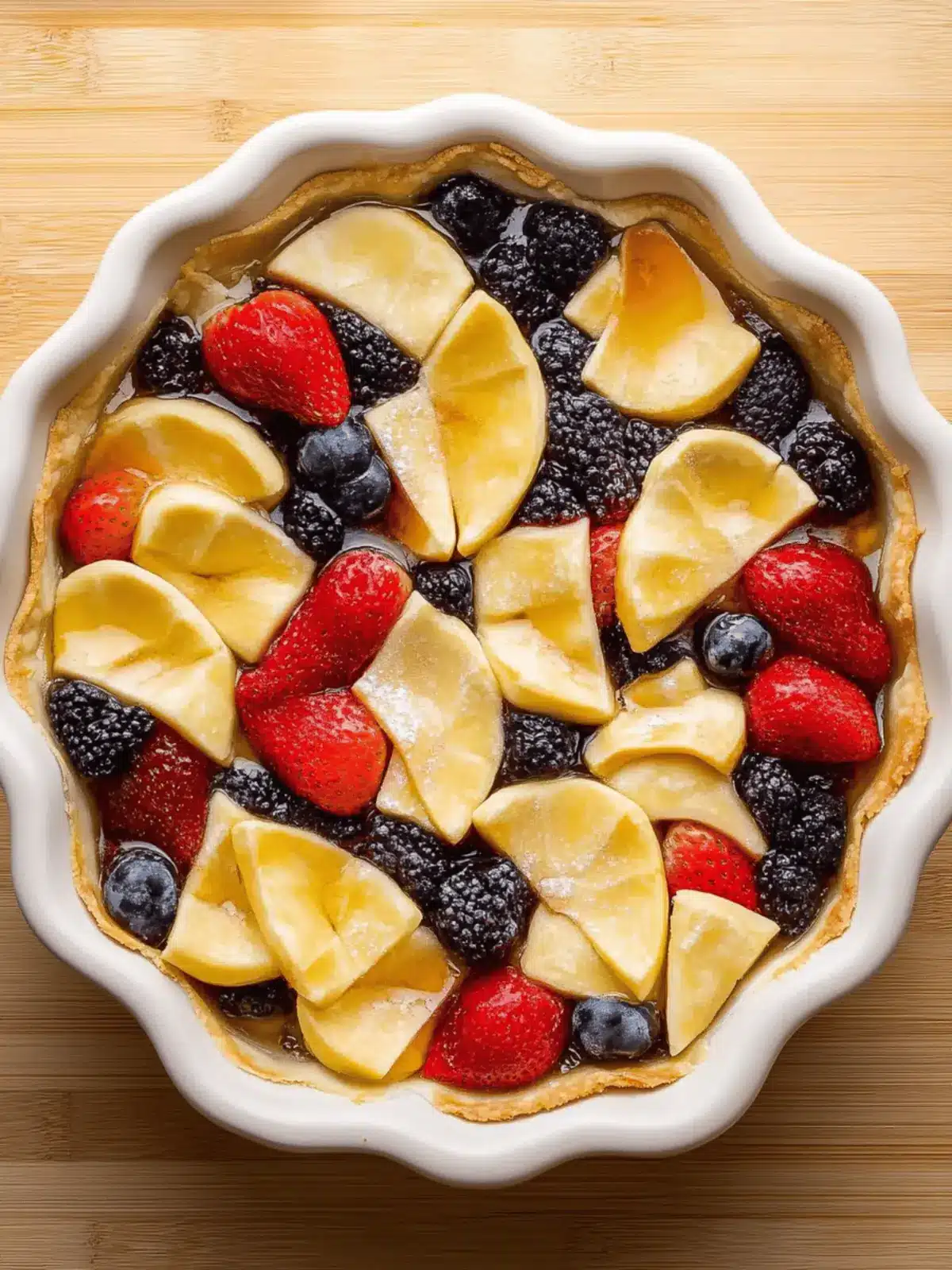 Mosaic Pie: Colorful Flavor Explosion for Your Dessert Table 3 Mosaic Pie