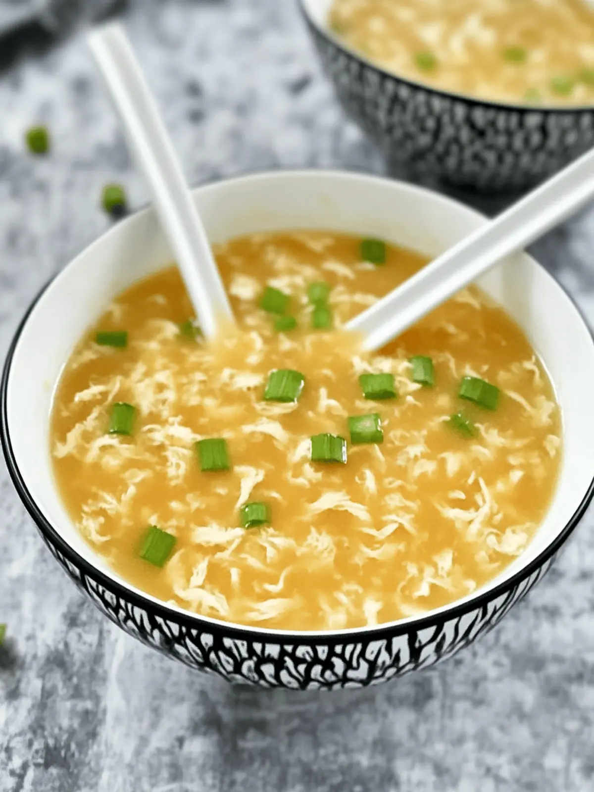 Low Carb Egg Drop Soup