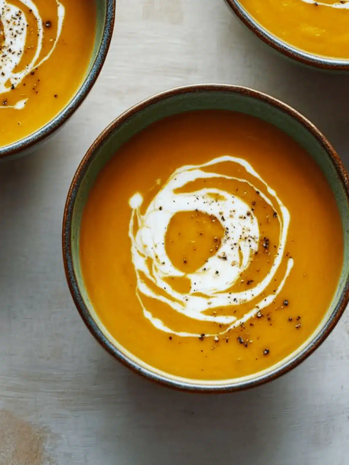 Creamy Pumpkin Soup with Rosemary That Embraces Fall Flavors 5 Pumpkin Soup