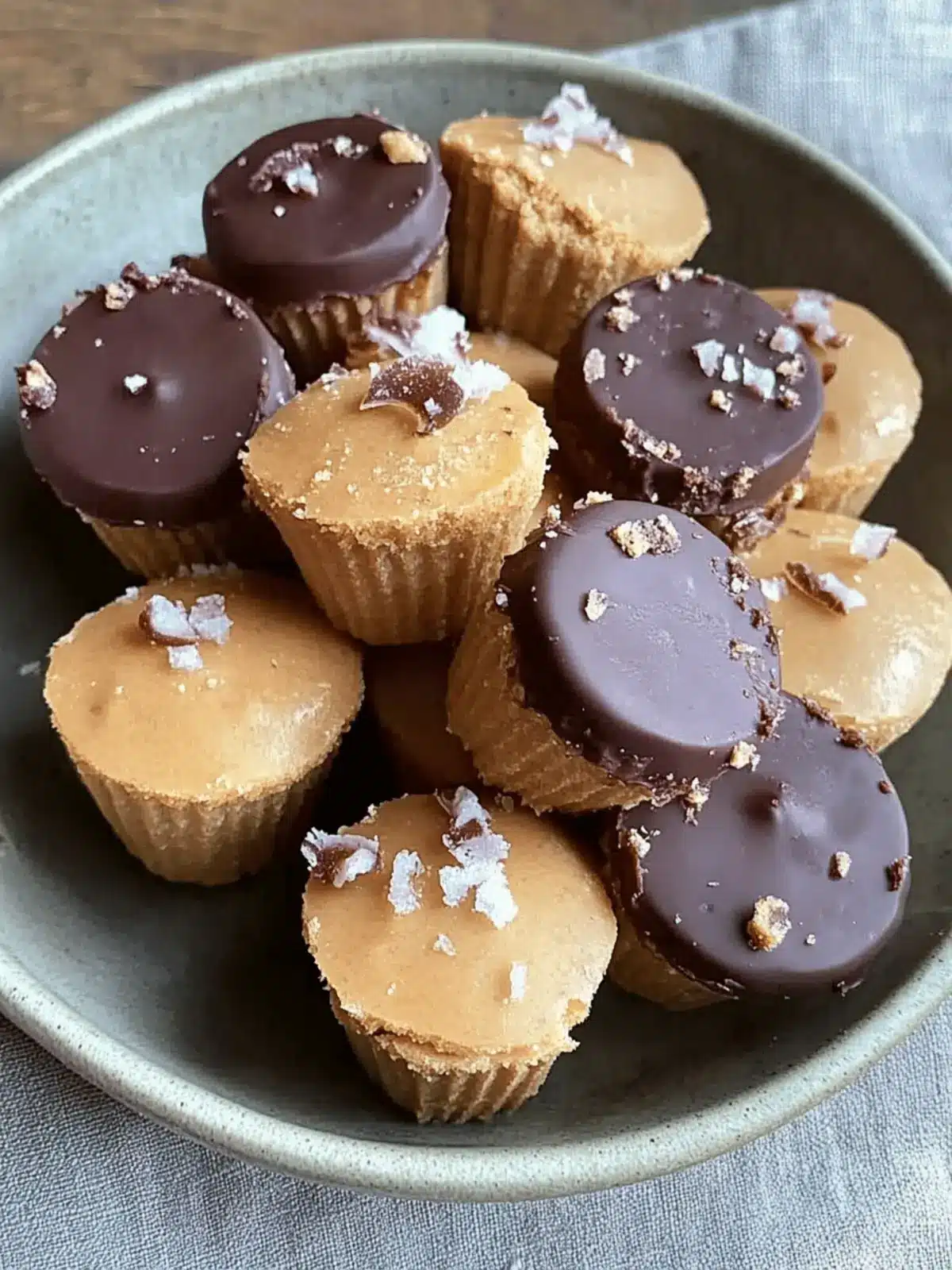 Healthy Twix Cups (Vegan)