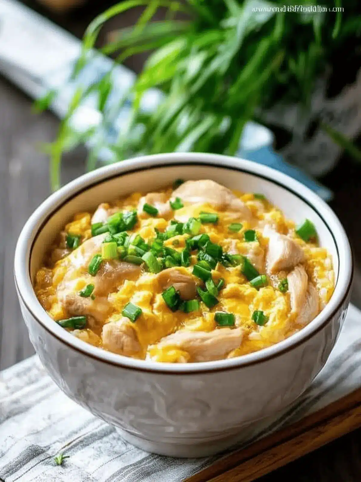 15-Minute Oyakodon (Japanese Chicken & Egg Rice Bowl)