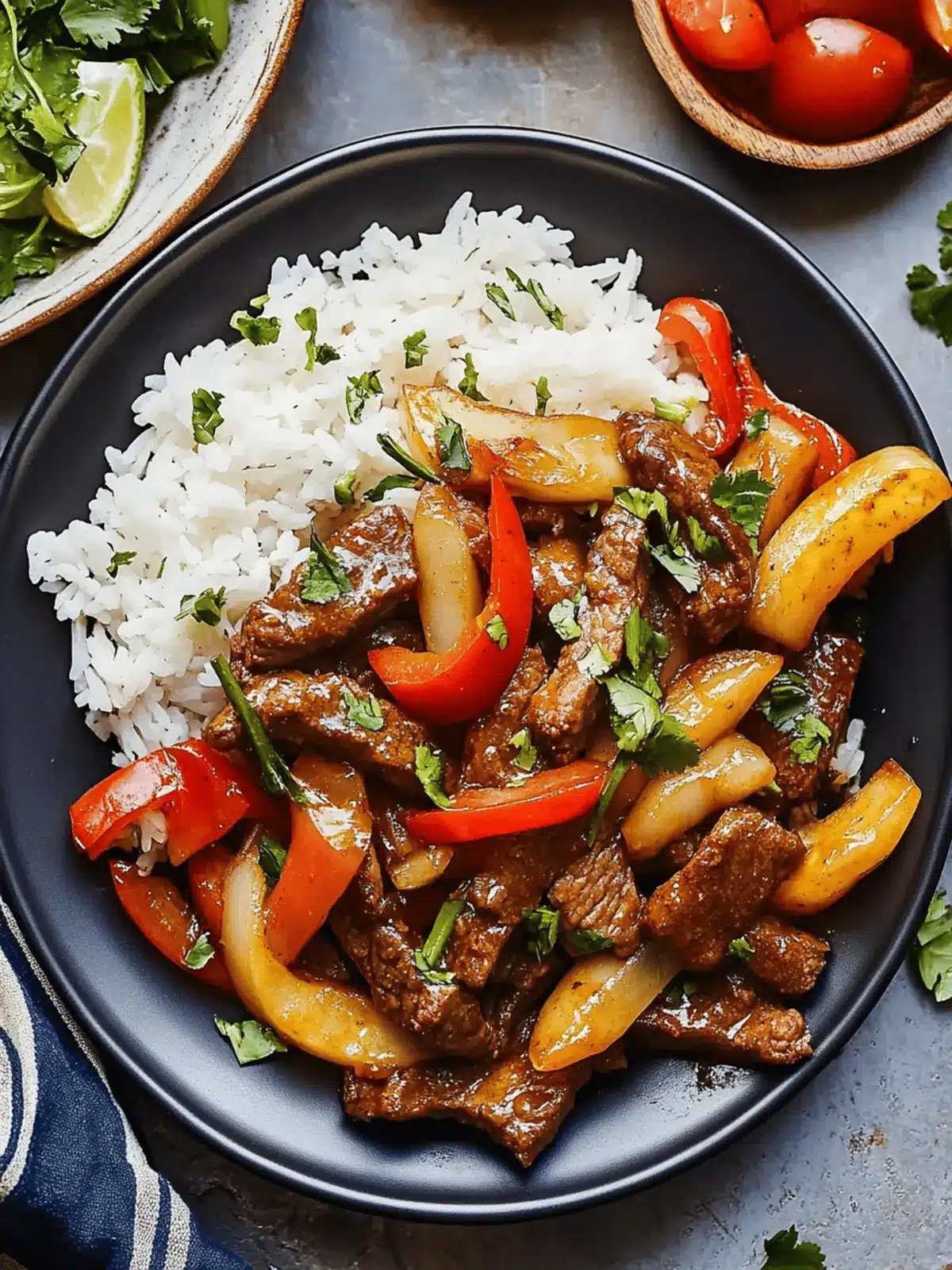 Lomo Saltado (Peruvian Beef Stir Fry)