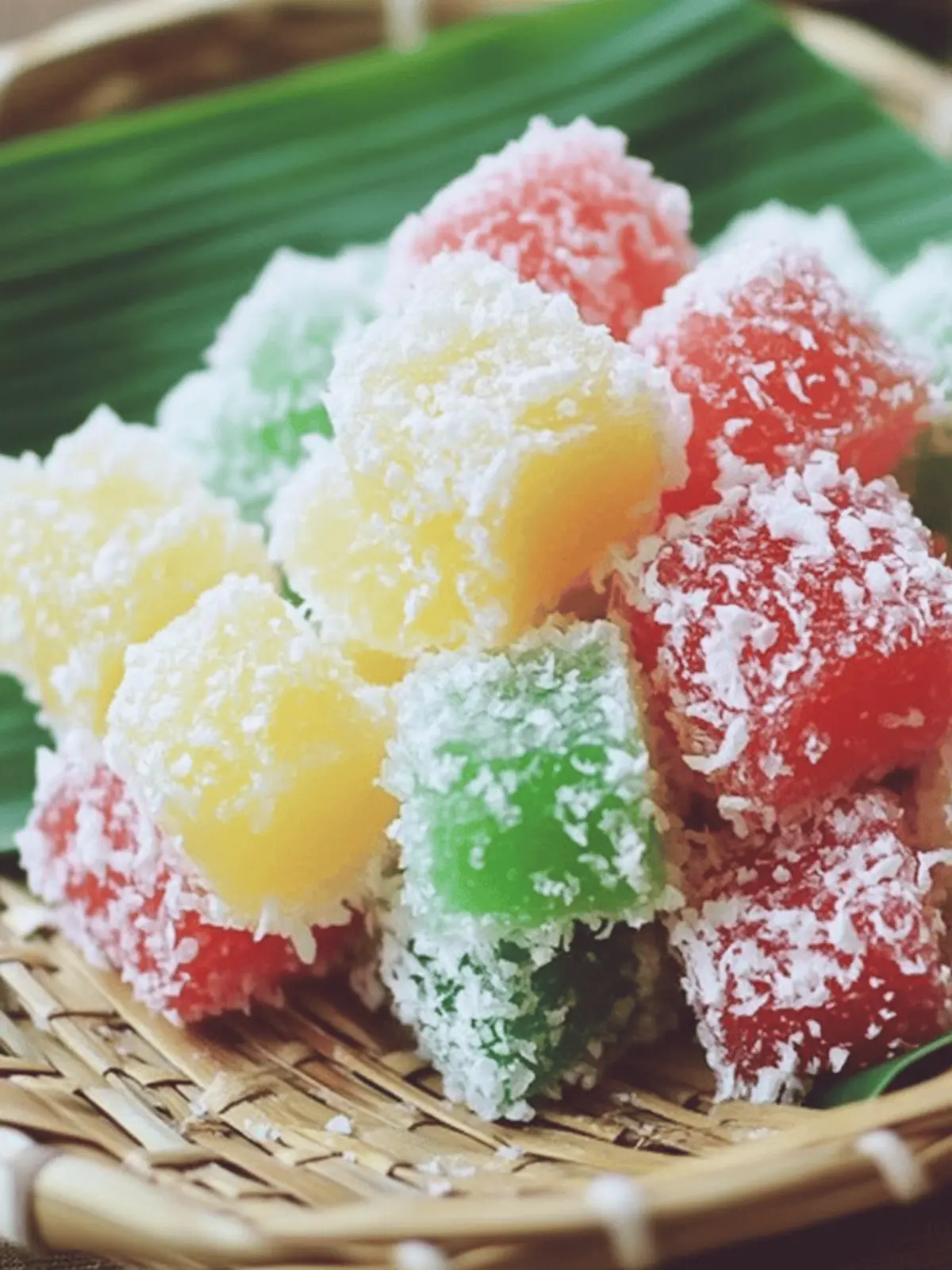 Pichi-Pichi (Steamed Cassava Cakes)
