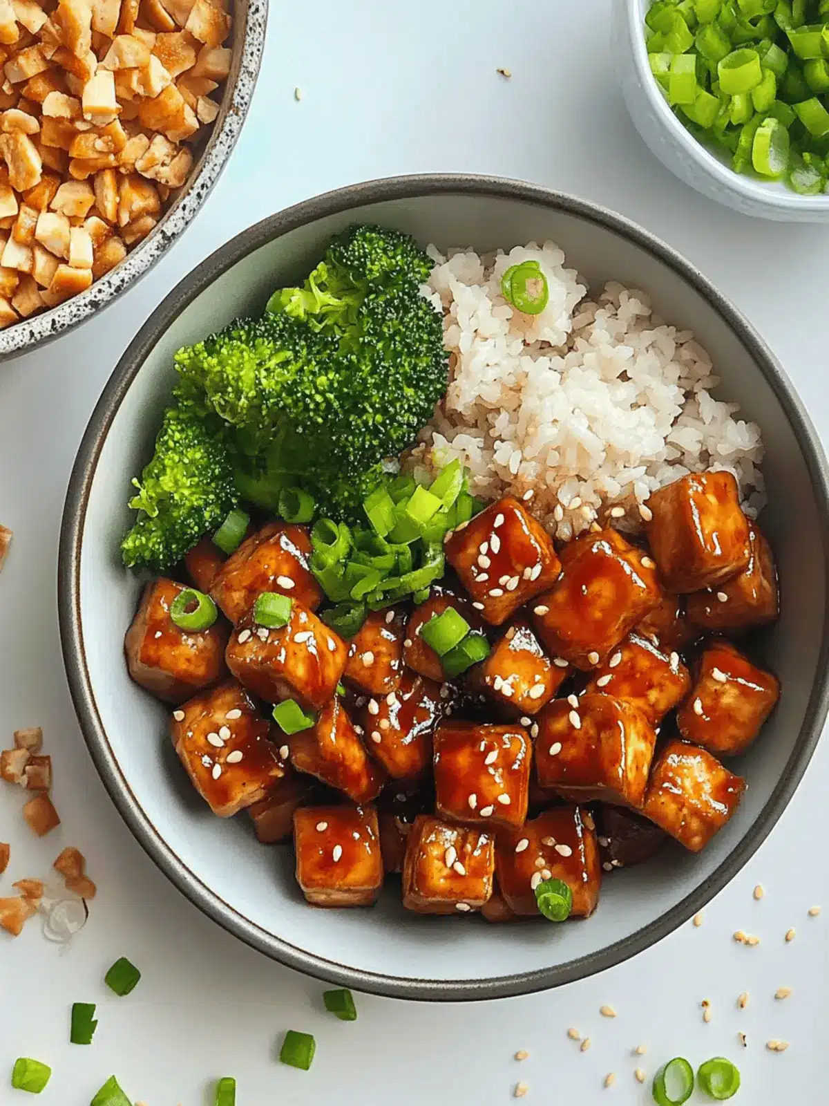 Sticky Tofu Bowl