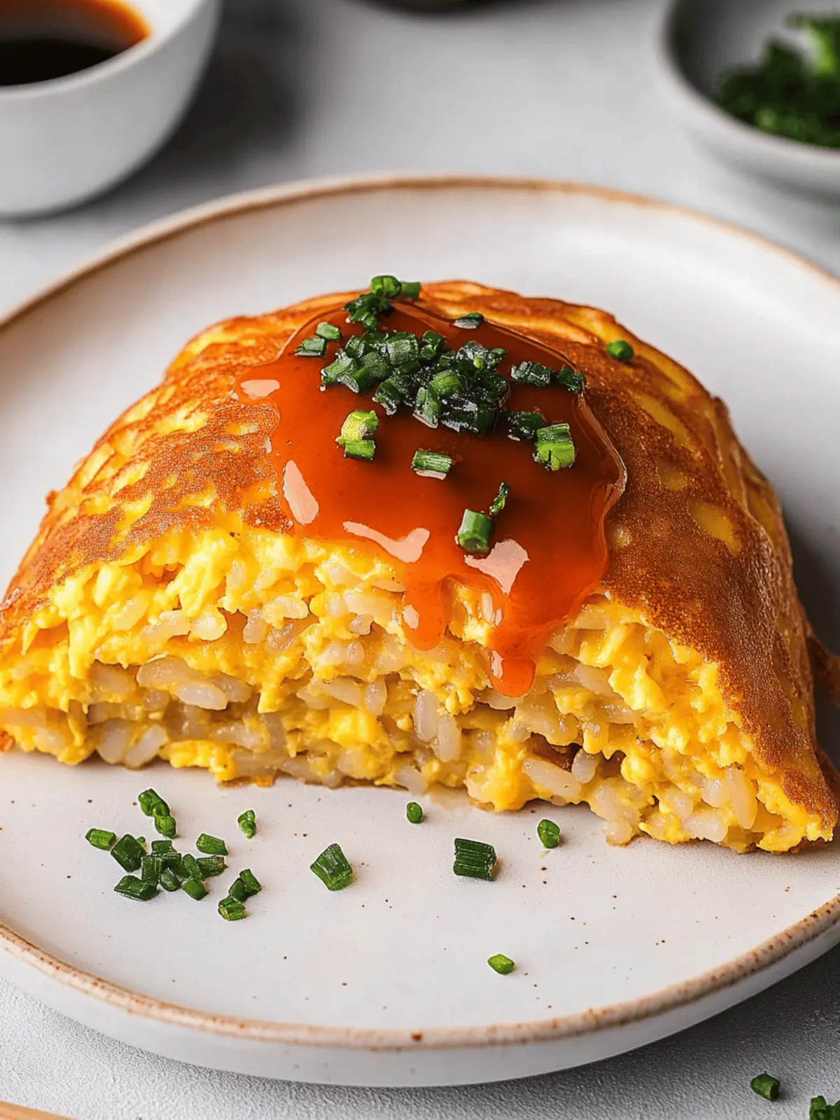 Omurice (Japanese Rice Omelet)