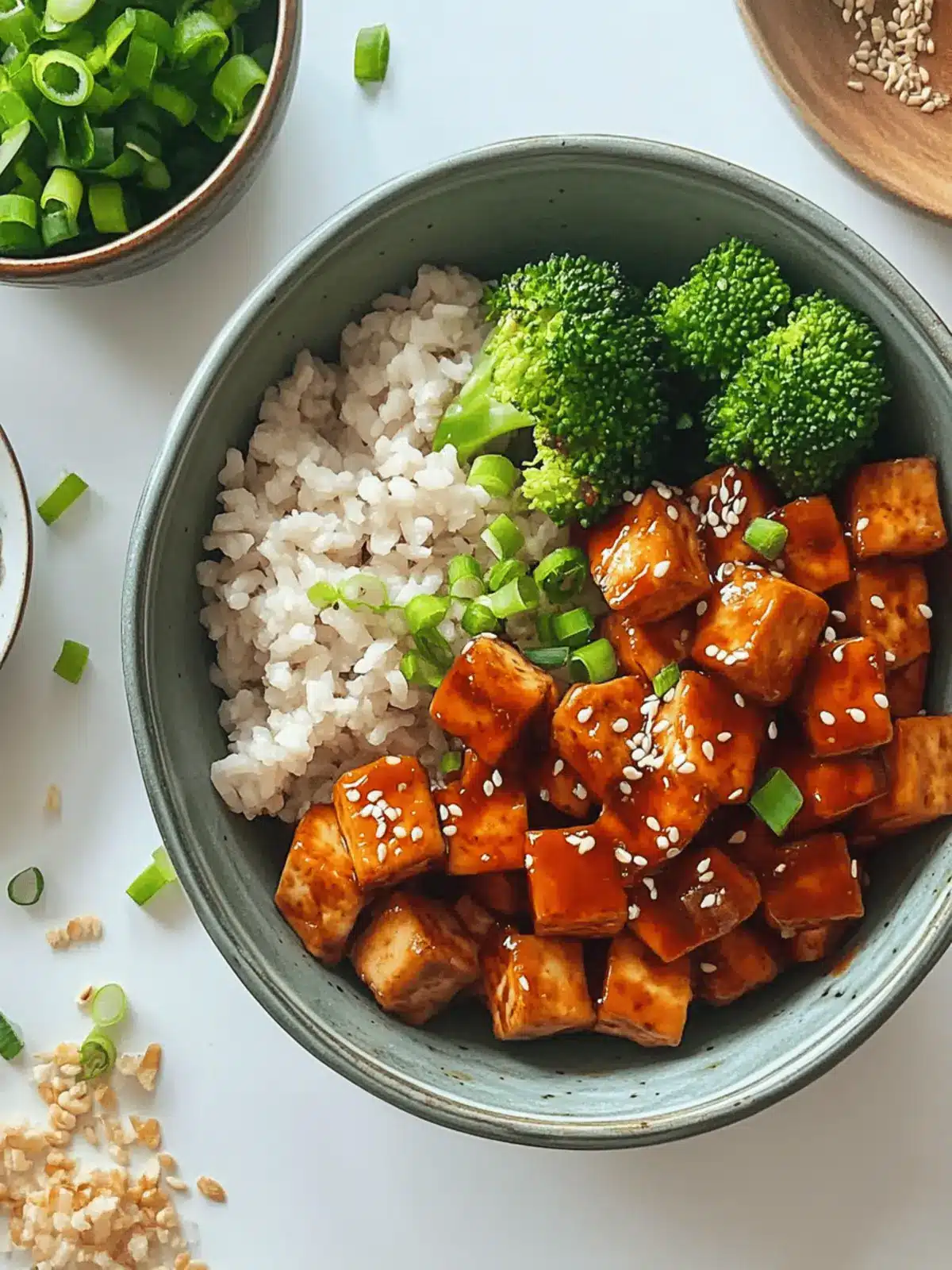 Sticky Tofu Bowl