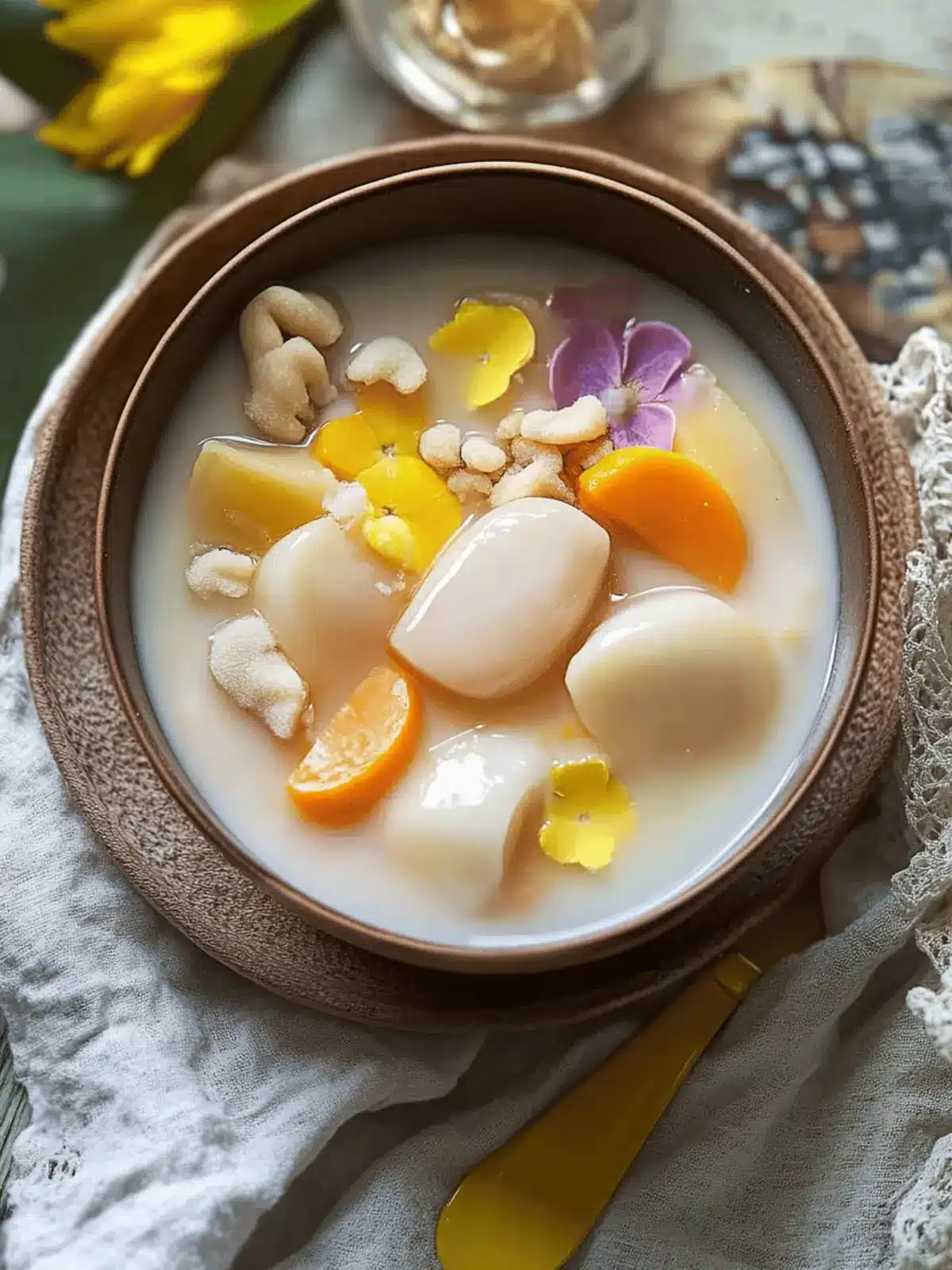 Ginataang Bilo Bilo - Filipino Dessert Pudding