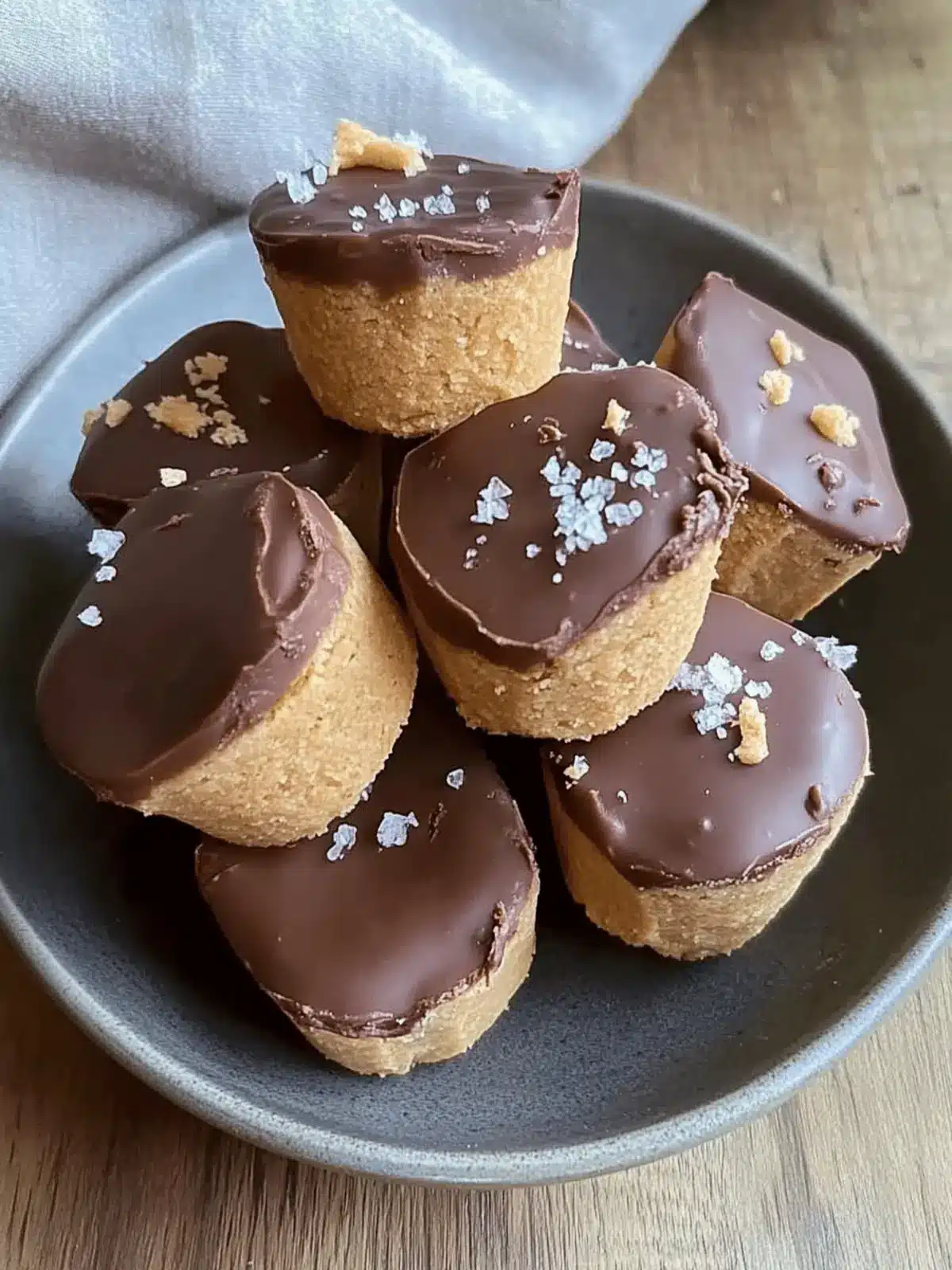 Healthy Twix Cups (Vegan)