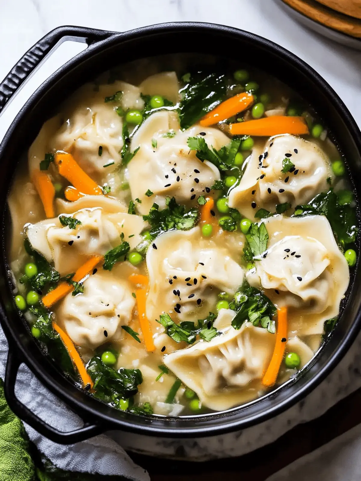 Easy Dumpling Soup