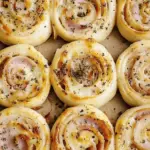Baked Ham and Cheese Pinwheels