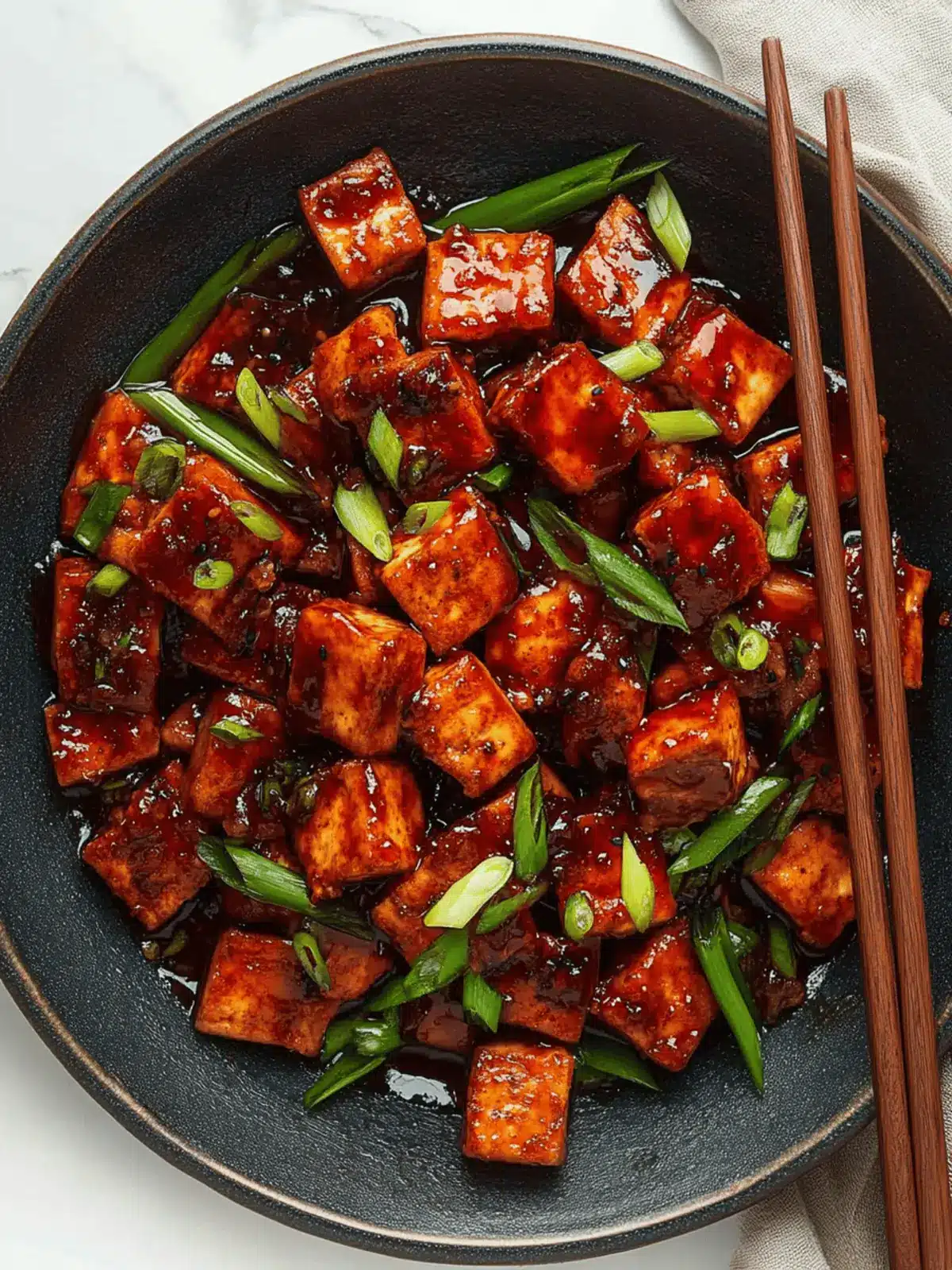 Crispy Szechuan Tofu with Veggies That Will Wow You 3 Crispy Szechuan Tofu