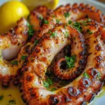 Homemade Grilled Octopus