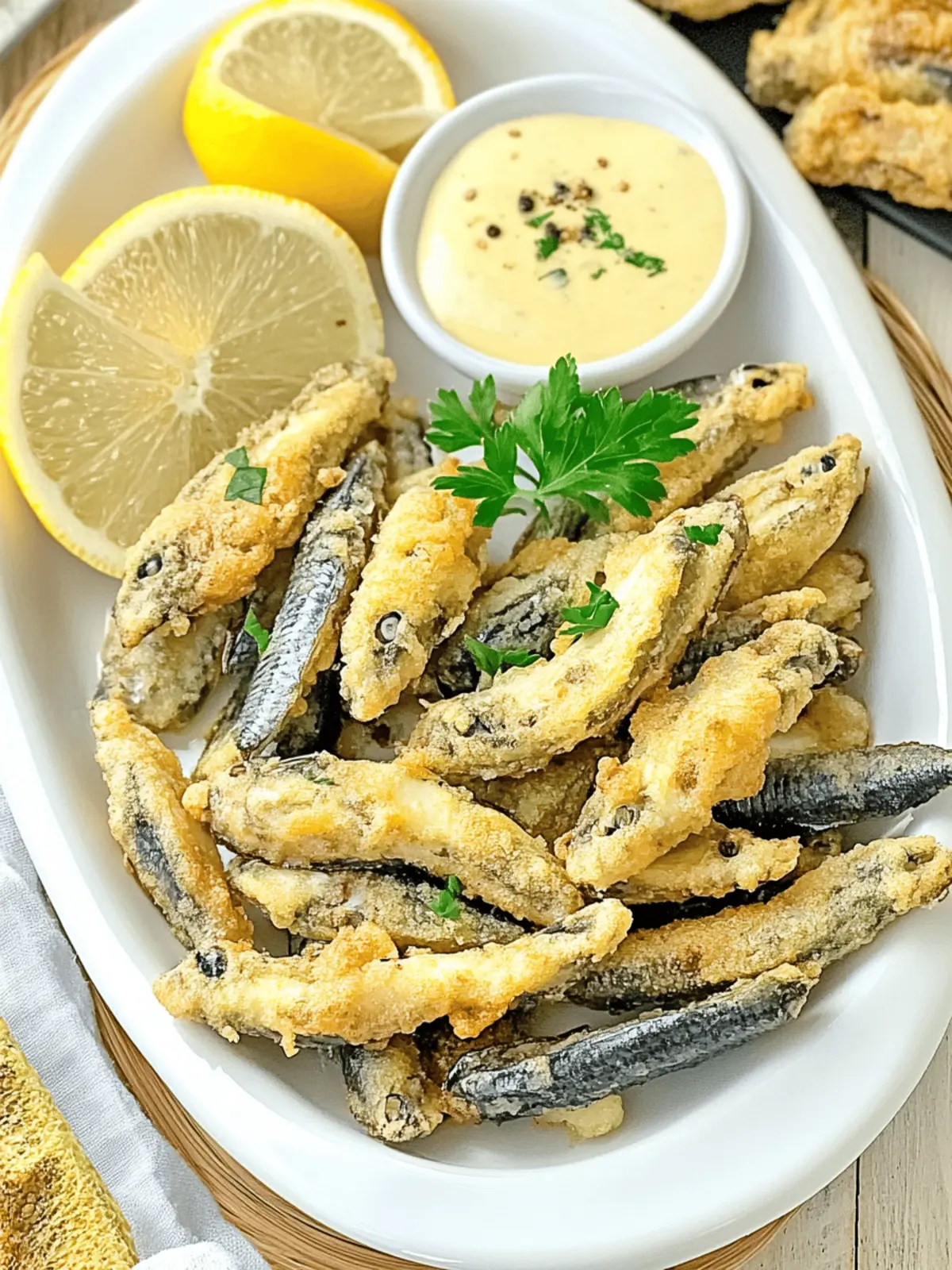 Spanish-Style Fried Sardines