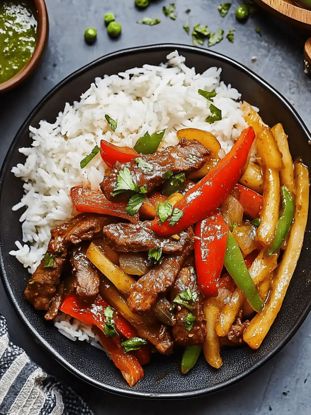 Lomo Saltado (Peruvian Beef Stir Fry)