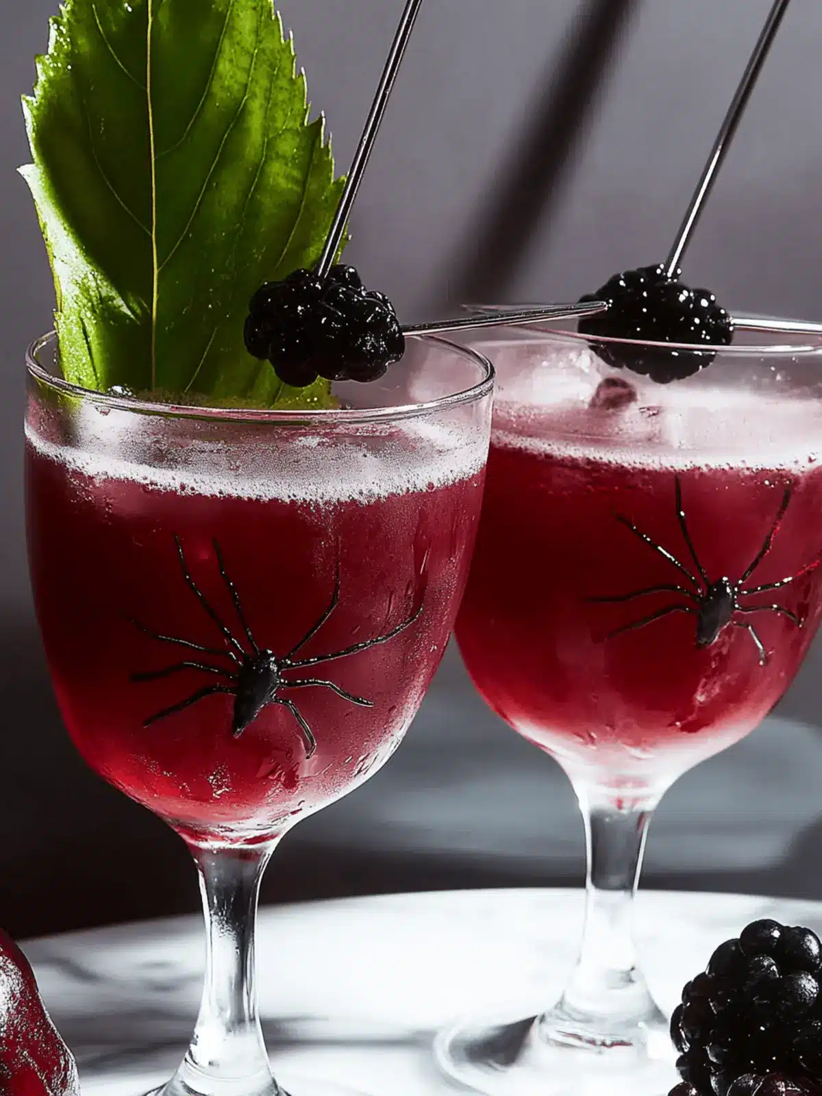 Black Widow Cocktail: A Smoky, Fruity Halloween Treat 2 Black Widow Cocktail