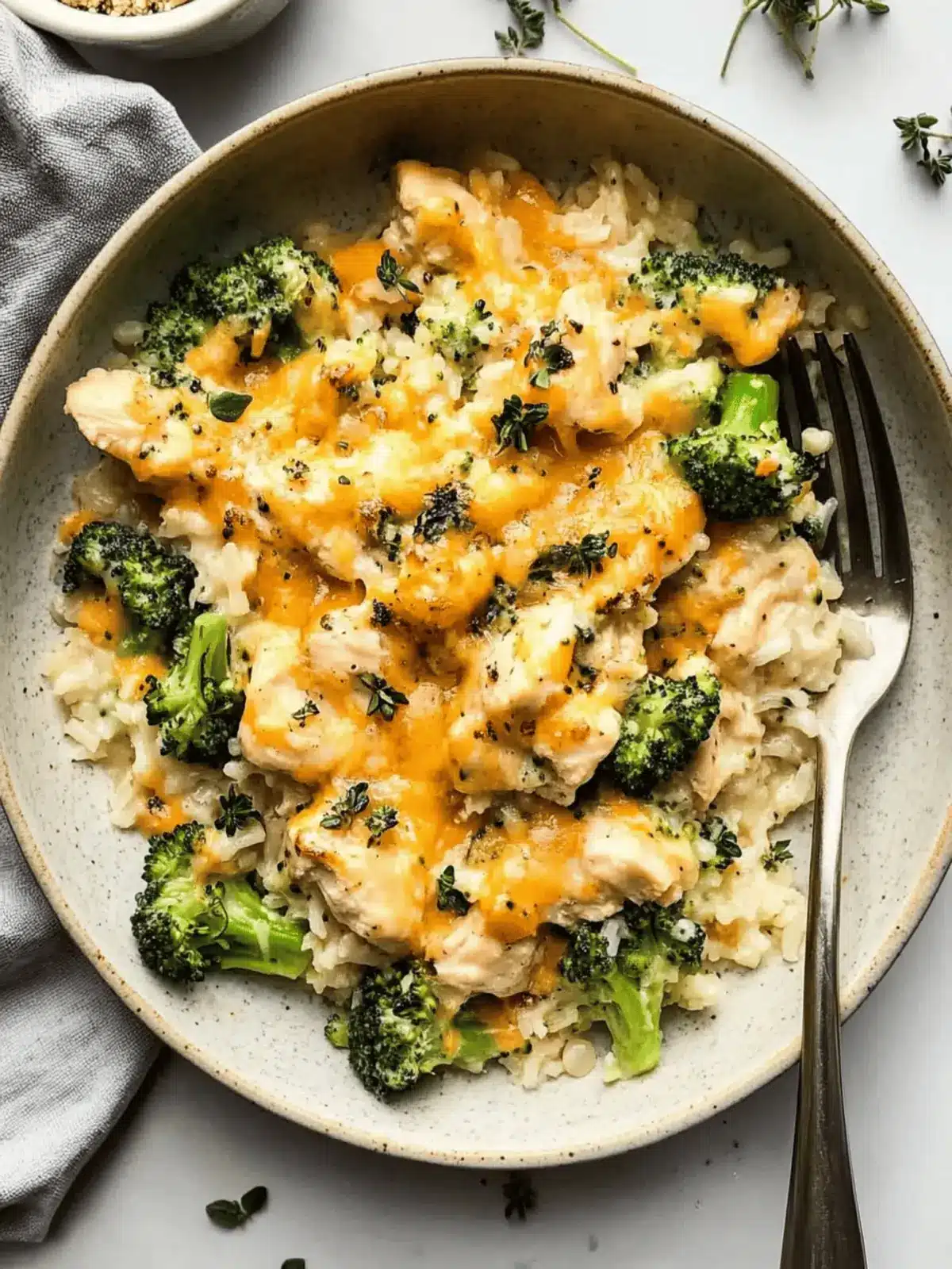 Cheesy Chicken Skillet with Broccoli and Rice Bliss 5 Cheesy Chicken Skillet With Broccoli And Rice