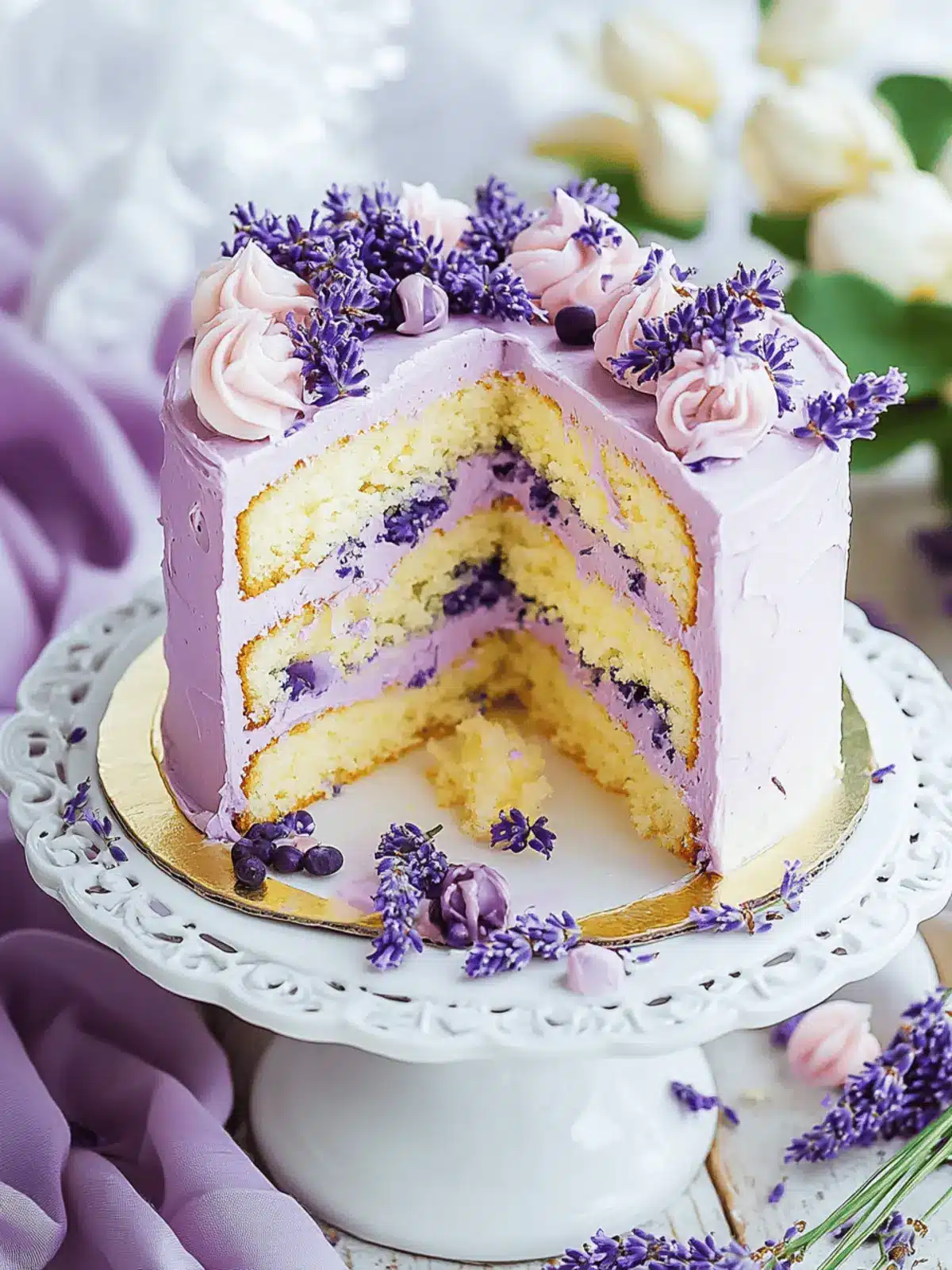 Lavender Cake