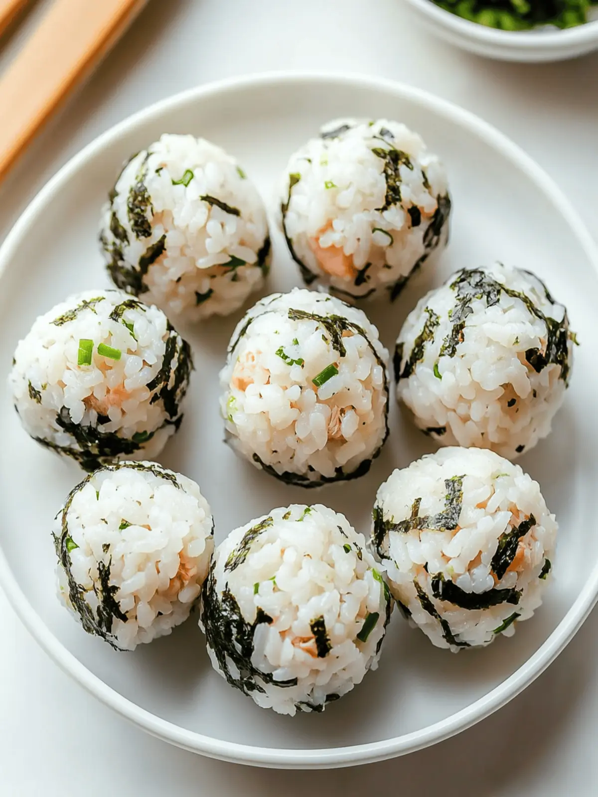 Easy Tuna Rice Balls