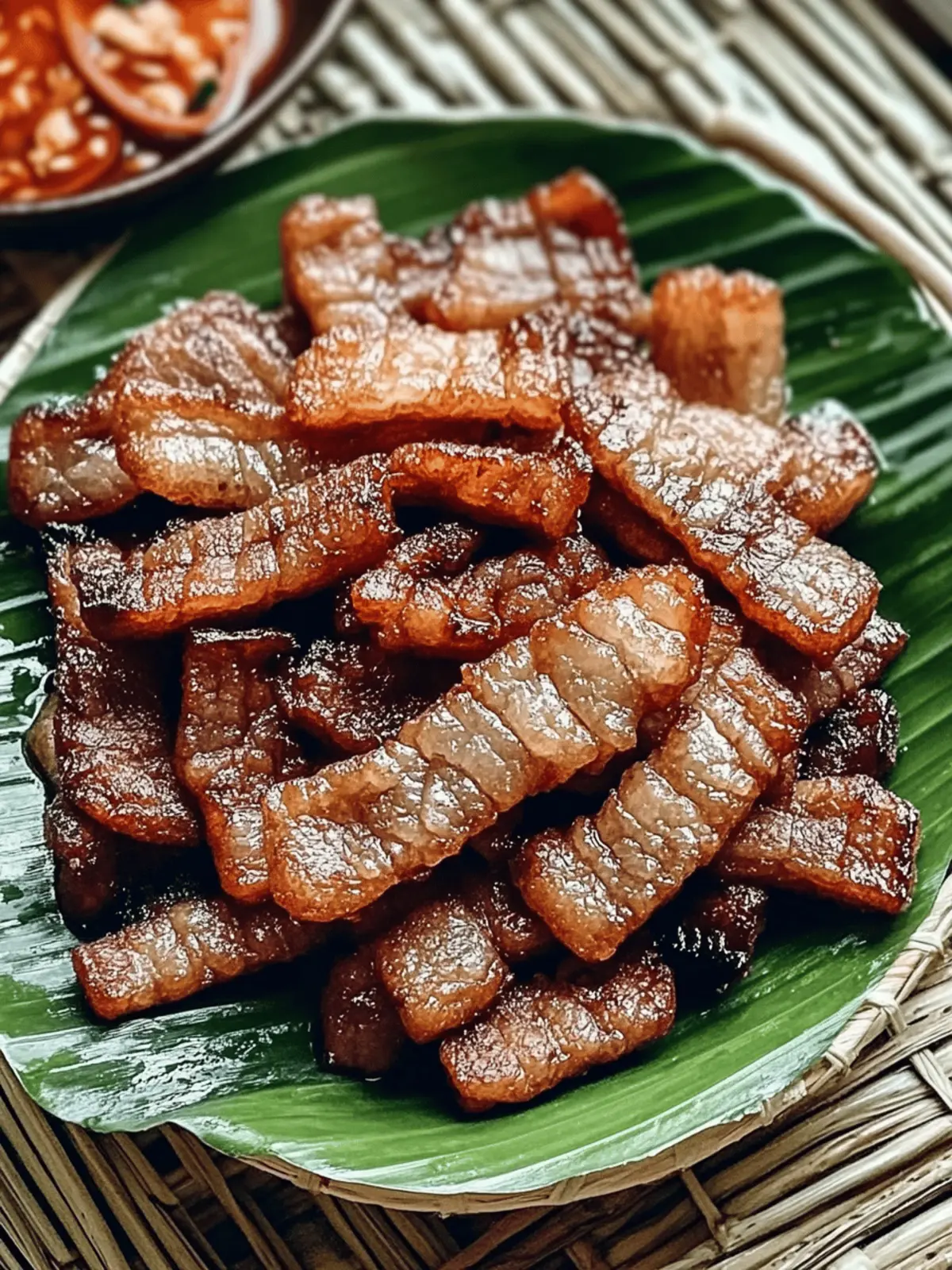 Crispy Authentic Moo Dad Deaw