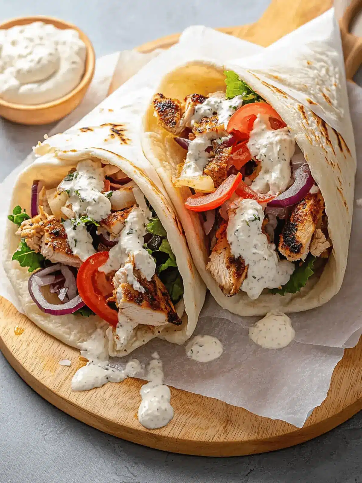 Easy Chicken Gyros