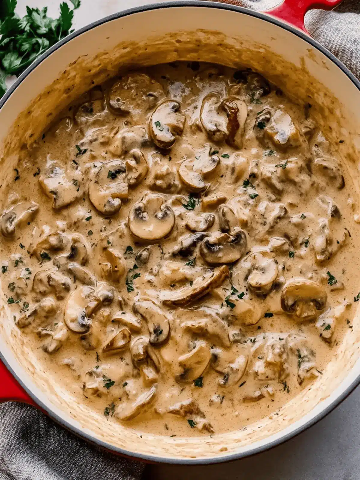 Mushroom Stroganoff Recipe