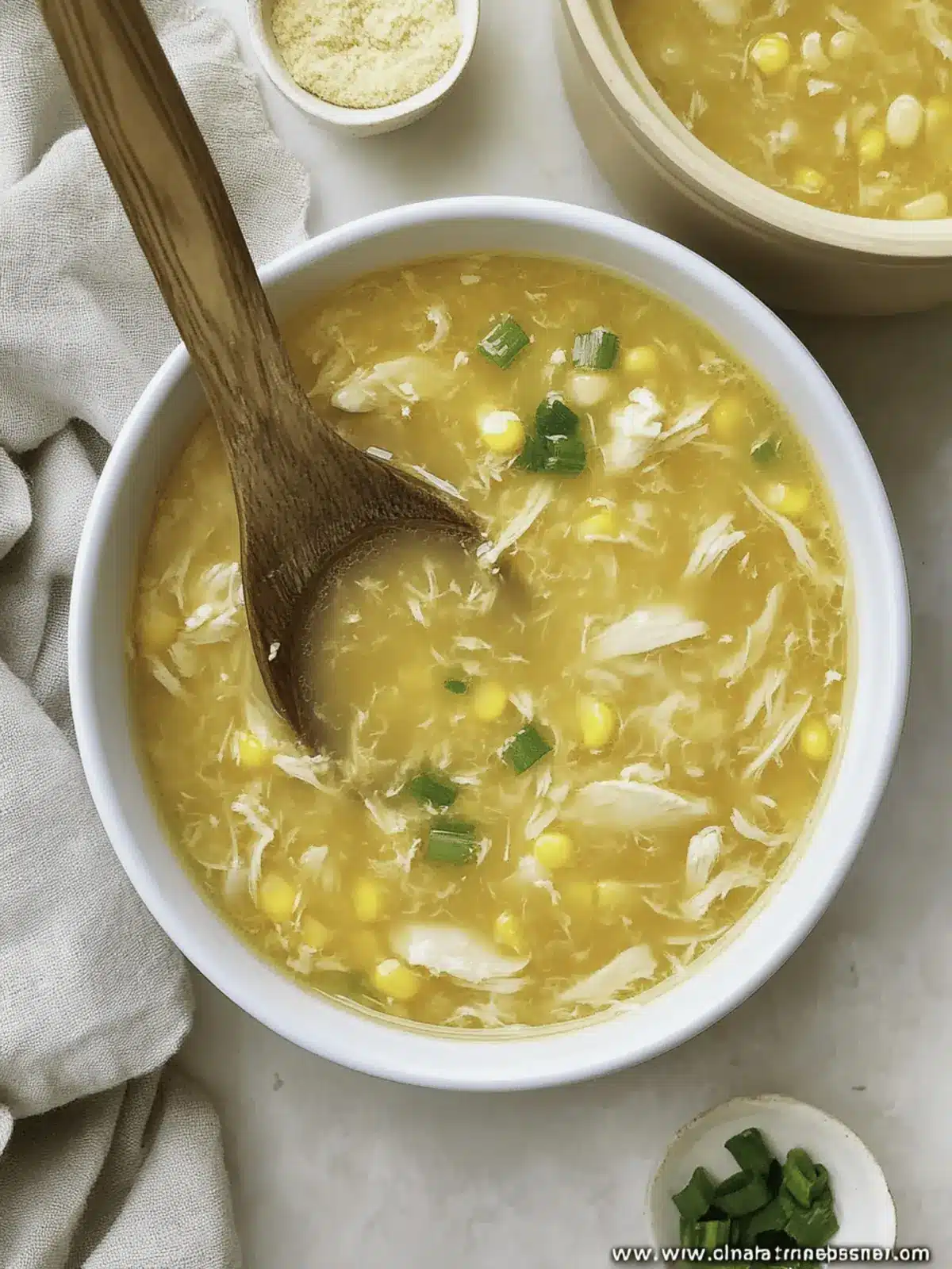 Chicken Corn Egg Drop Soup