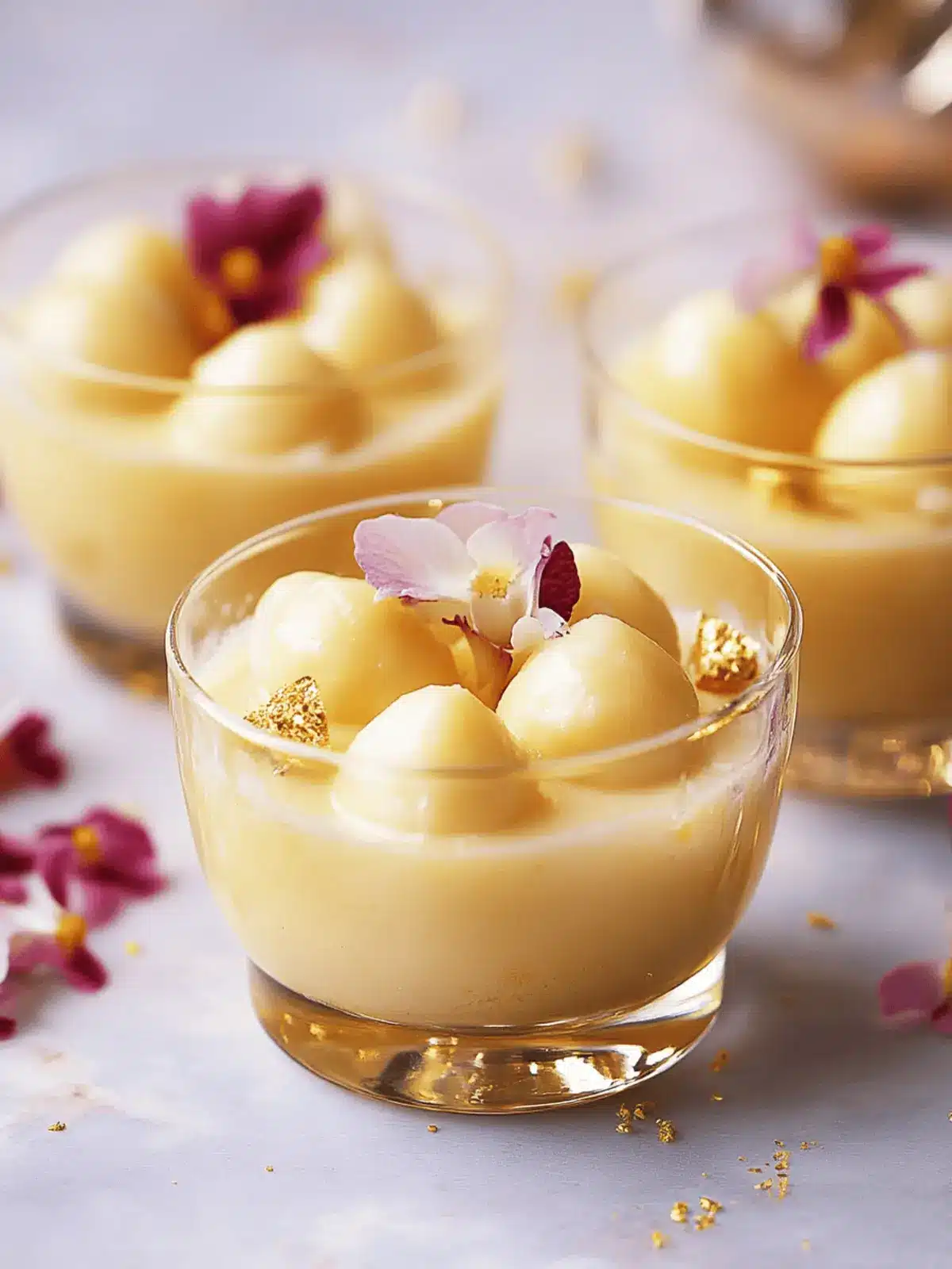 Custard Rasgulla