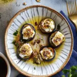 Feta-Stuffed Figs With Saffron Syrup