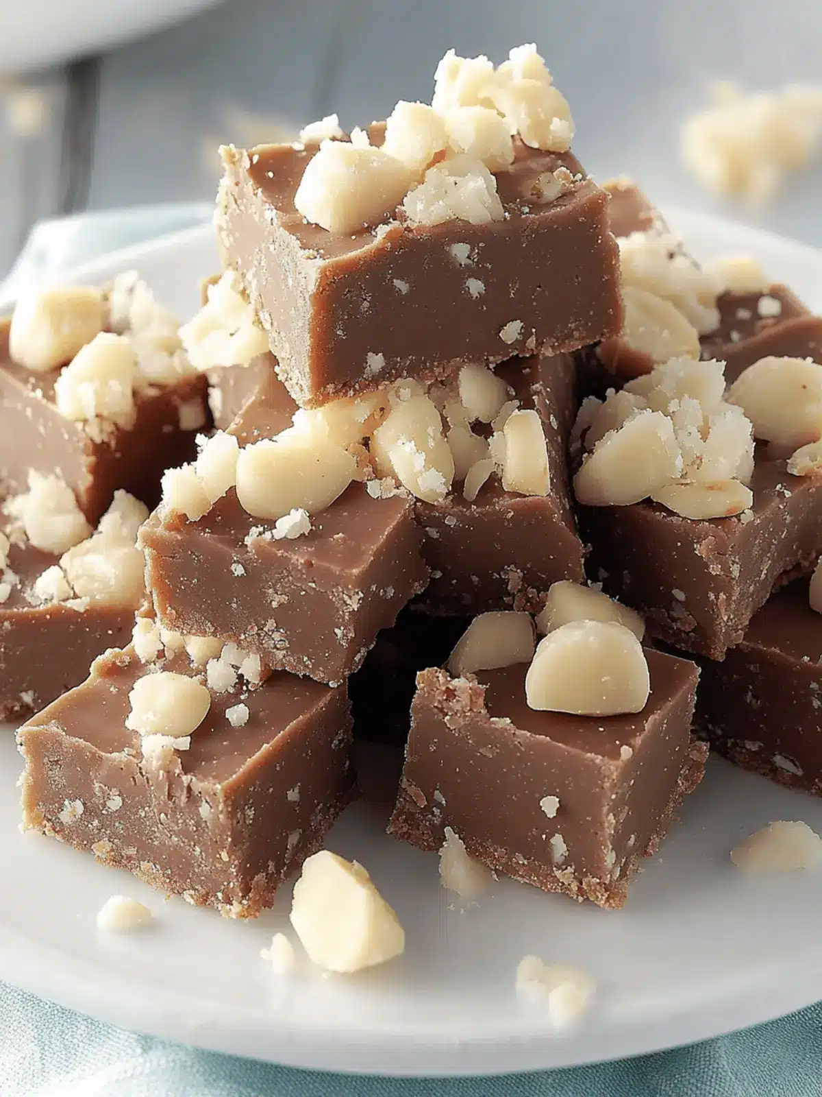 Simple Macadamia Nut Fudge