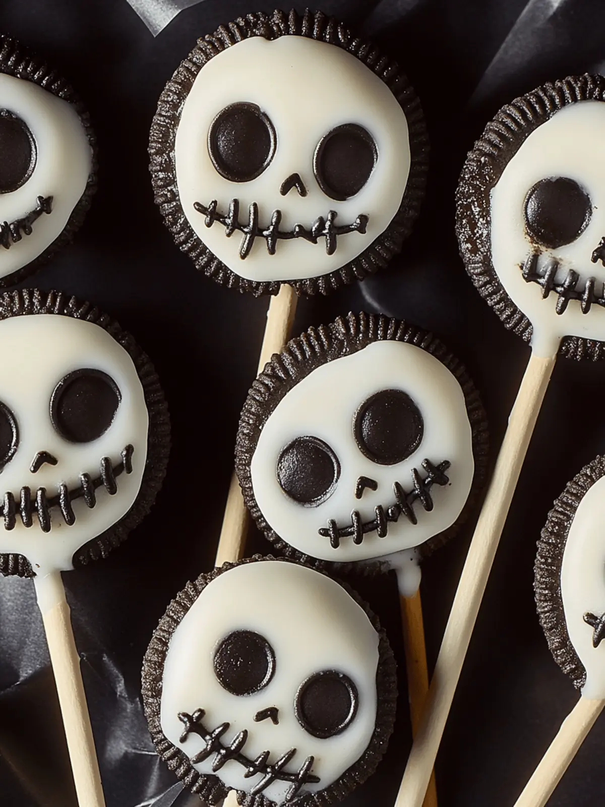 Deliciously Spooky Jack Skellington Oreo Pops for Halloween Fun 2 Jack Skellington Oreo Pops