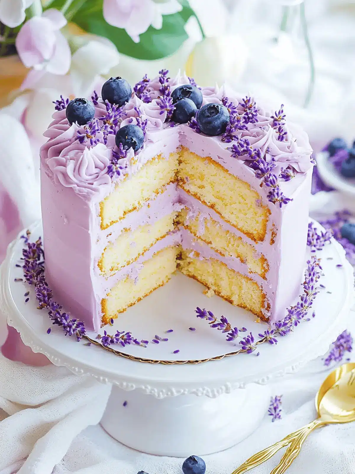 Lavender Cake