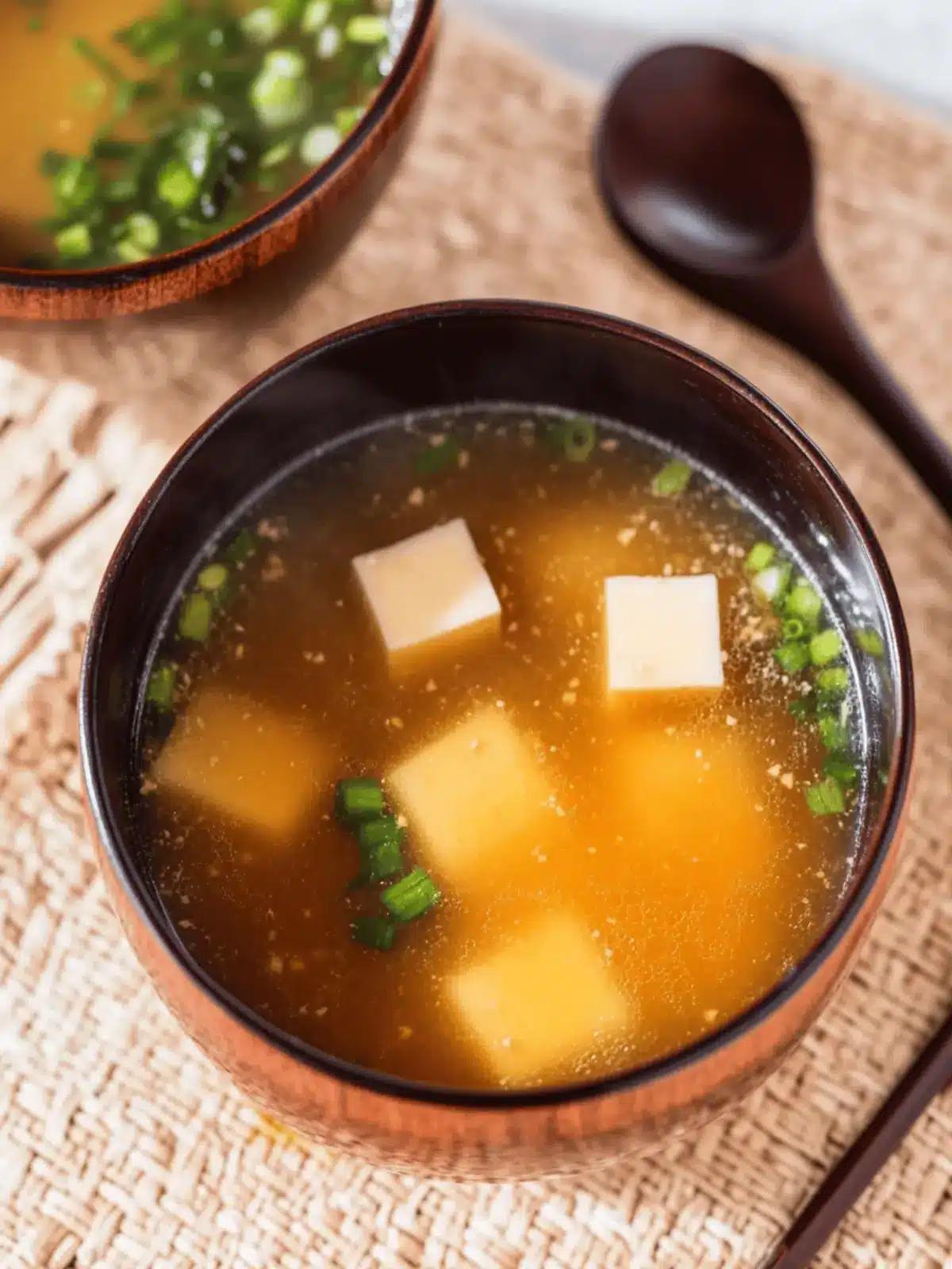 Deliciously Easy Gluten Free Miso Soup You'll Love! 4 Easy Miso Soup (Gluten Free)