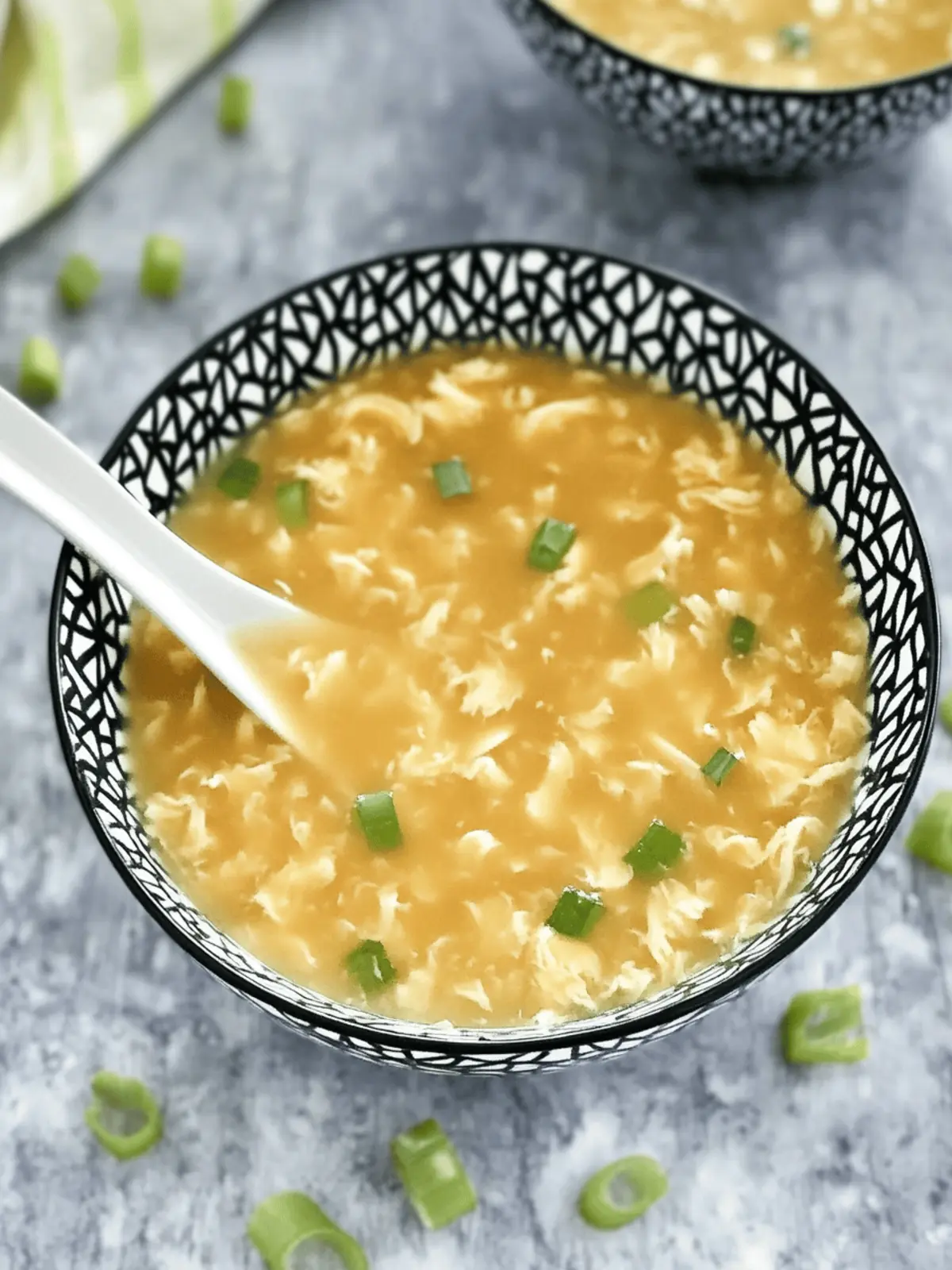 Low Carb Egg Drop Soup