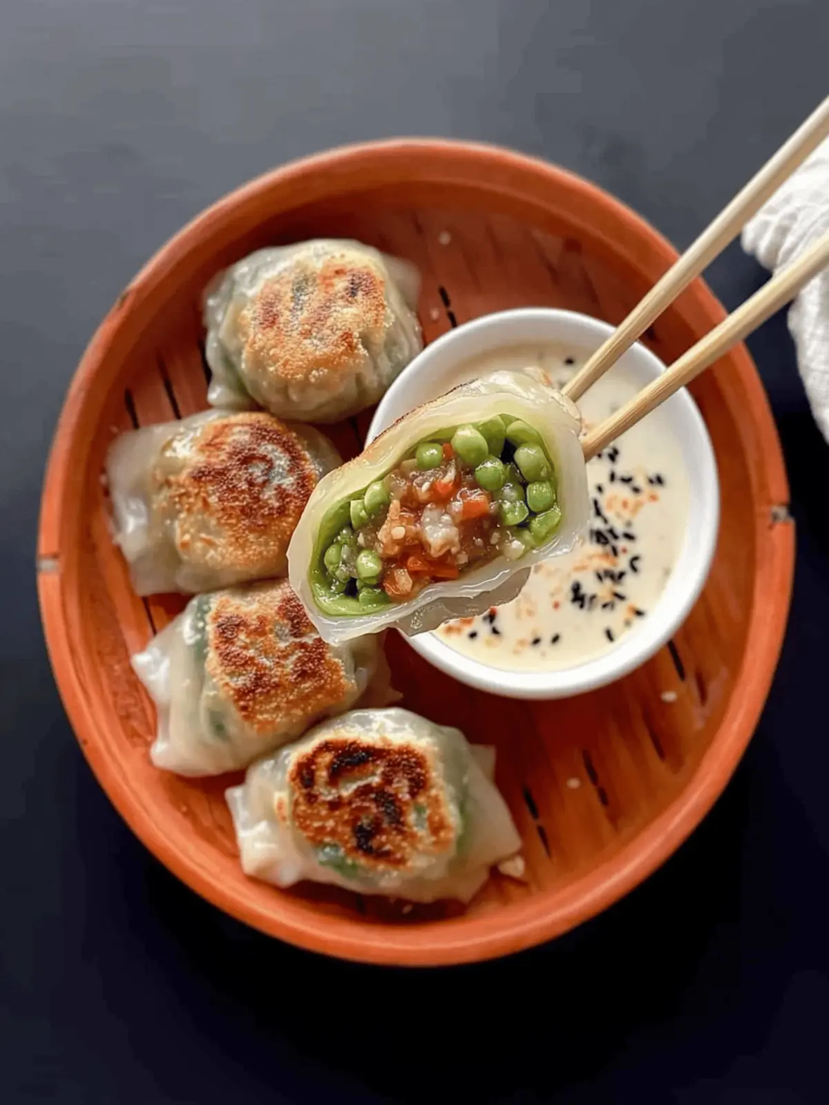 Spicy Ramen Dumplings