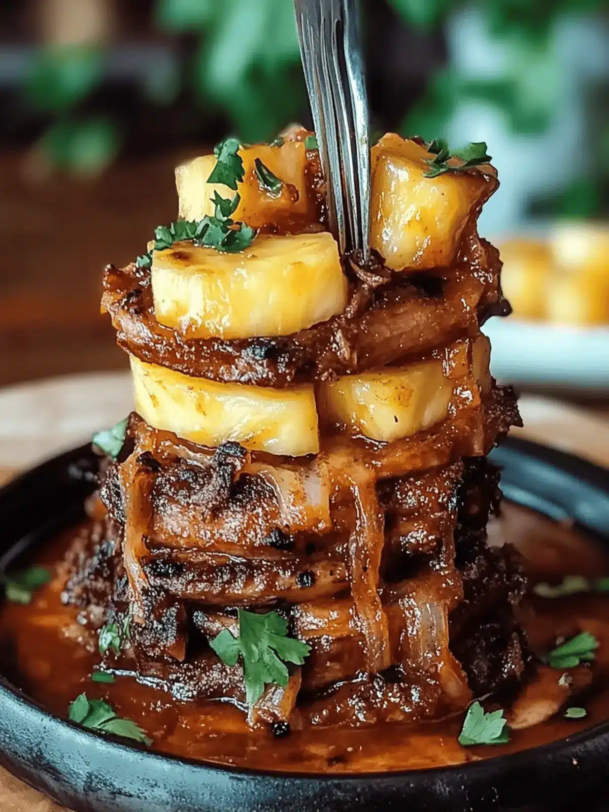 Al Pastor Tacos with Pineapple