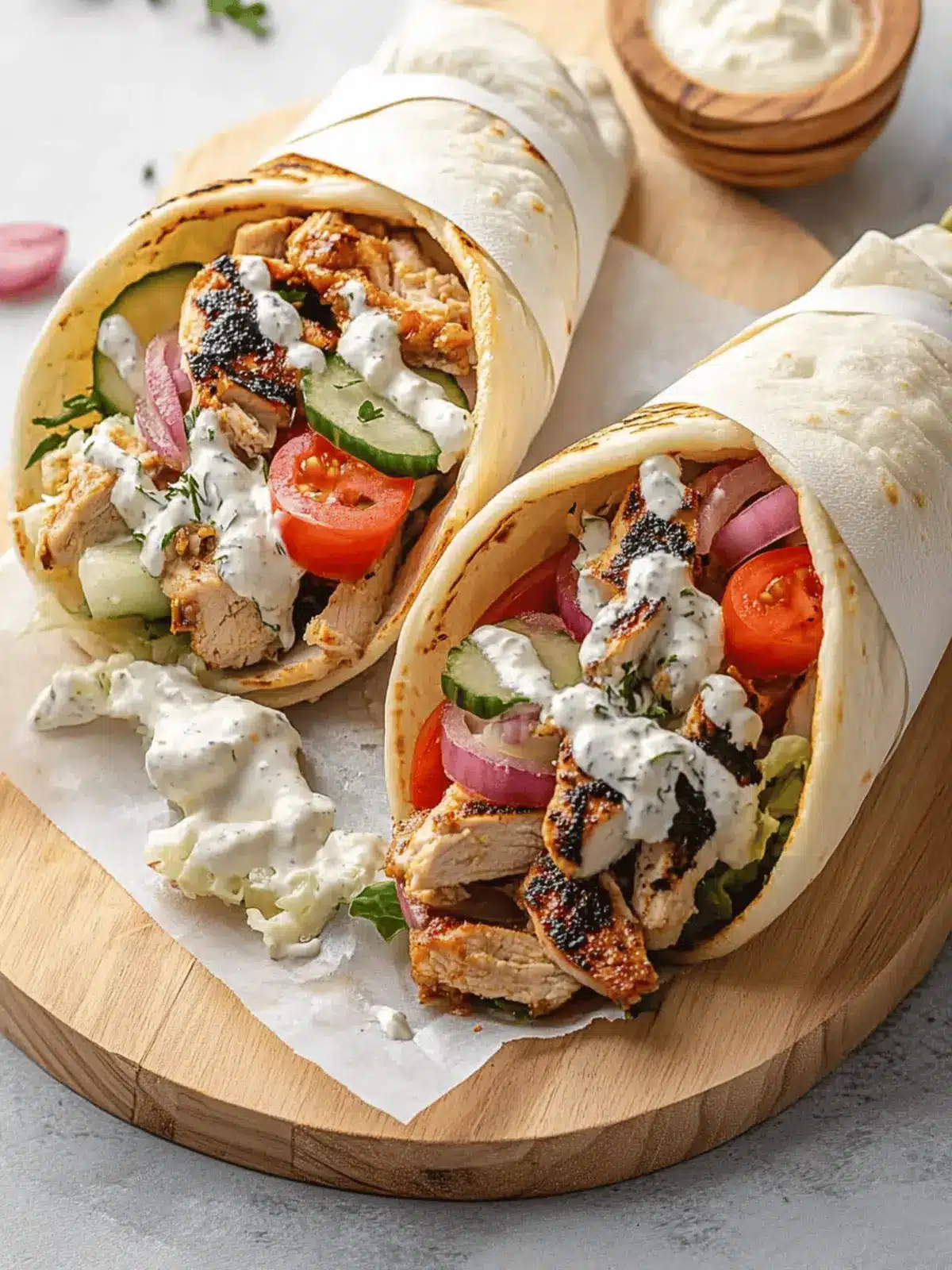 Easy Chicken Gyros