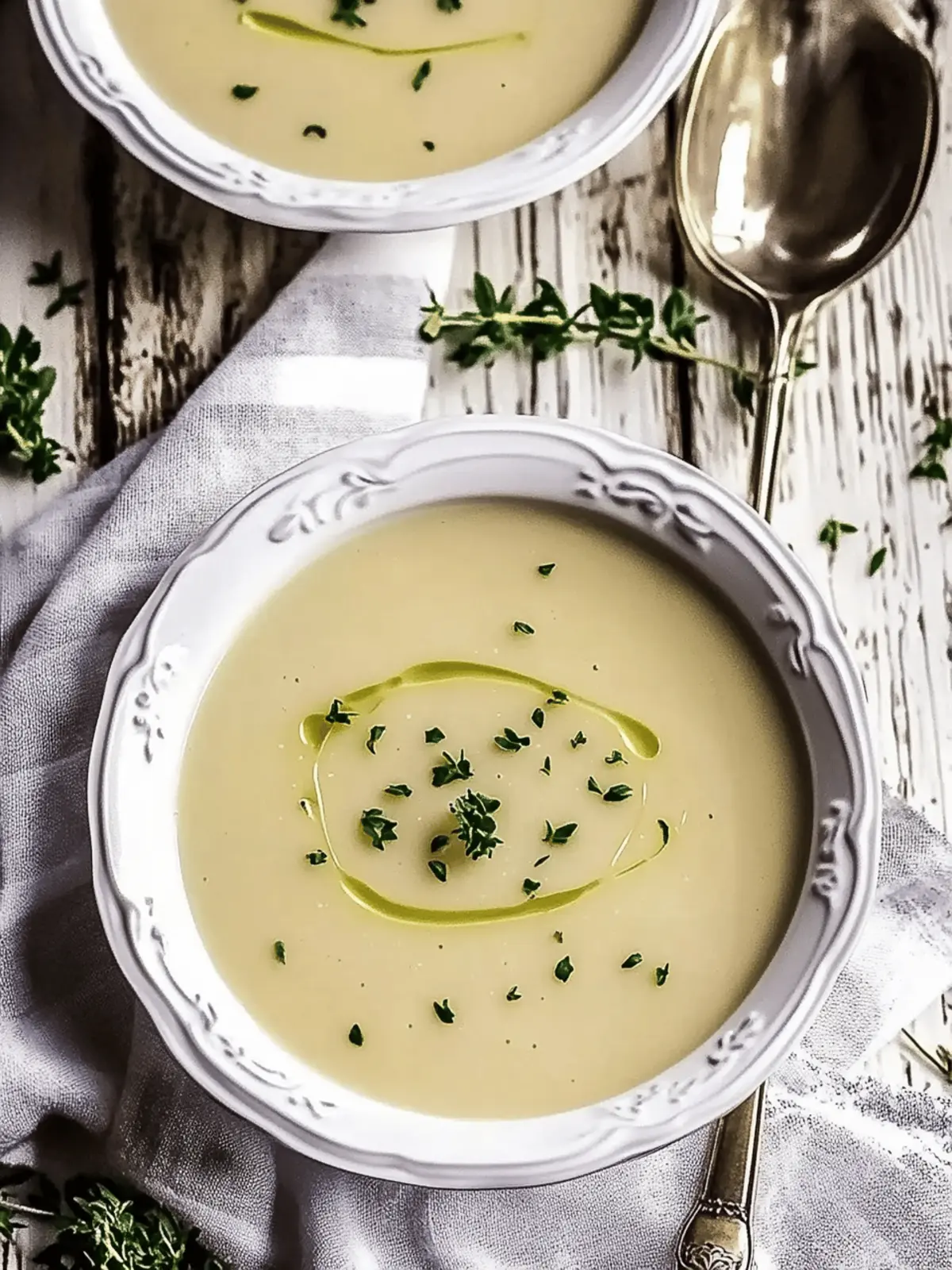 Classic Vichyssoise Soup