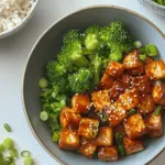 Sticky Tofu Bowl