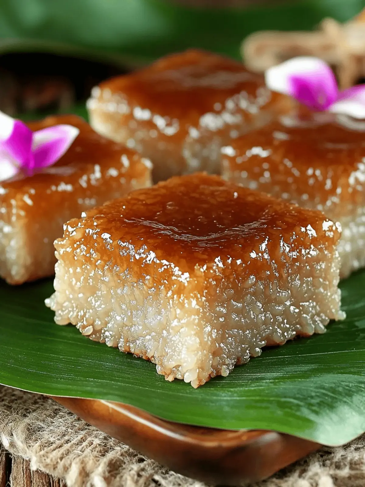 Biko Recipe (Filipino Sticky Rice Cake)