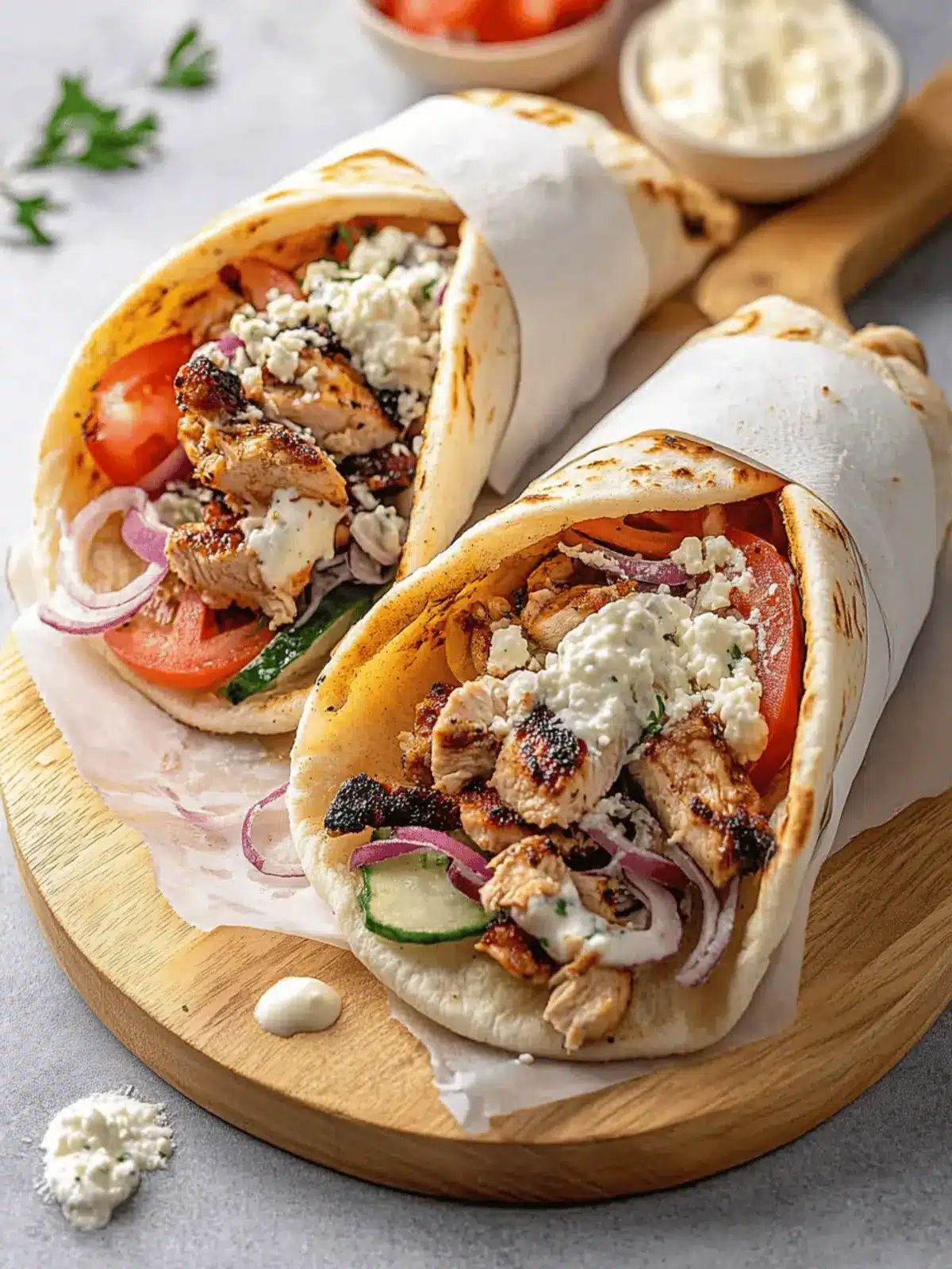 Easy Chicken Gyros