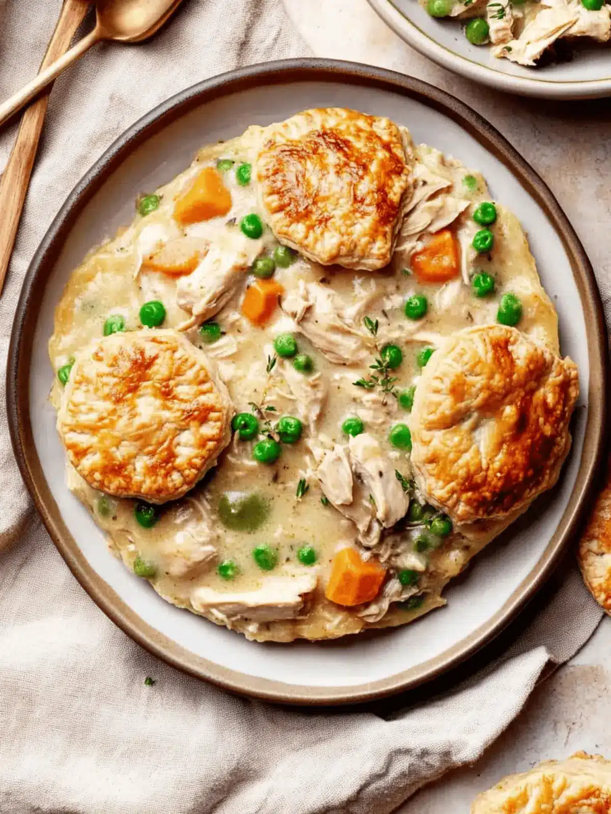 Cozy Crustless Chicken Pot Pie for a Guilt-Free Delight 5 Crustless Chicken Pot Pie