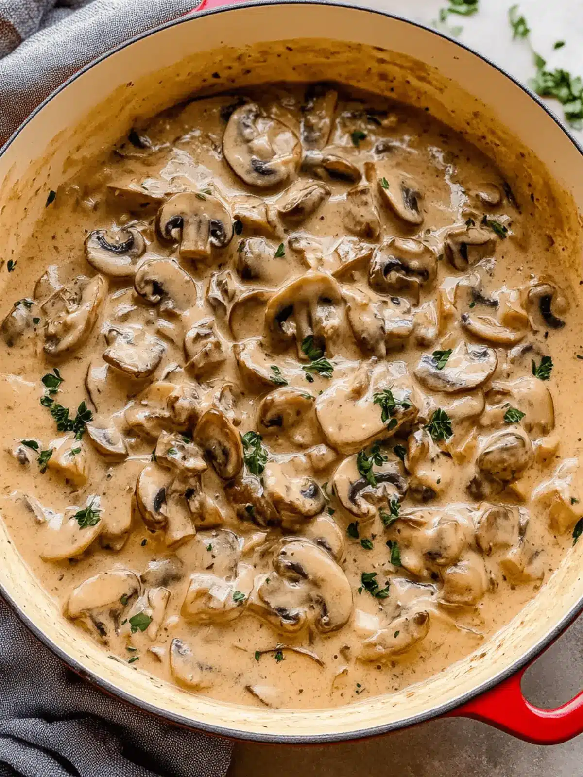 Mushroom Stroganoff Recipe