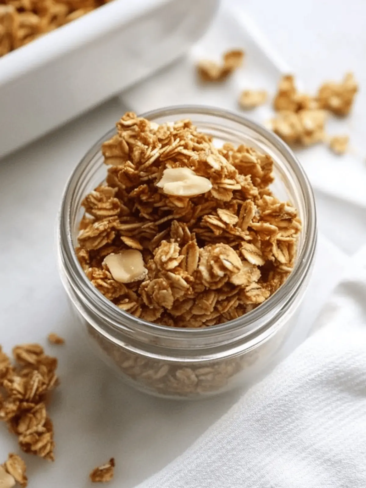 Salted Honey Nut Granola: Crunchy Bliss for Your Mornings 2 Salted Honey Nut Granola