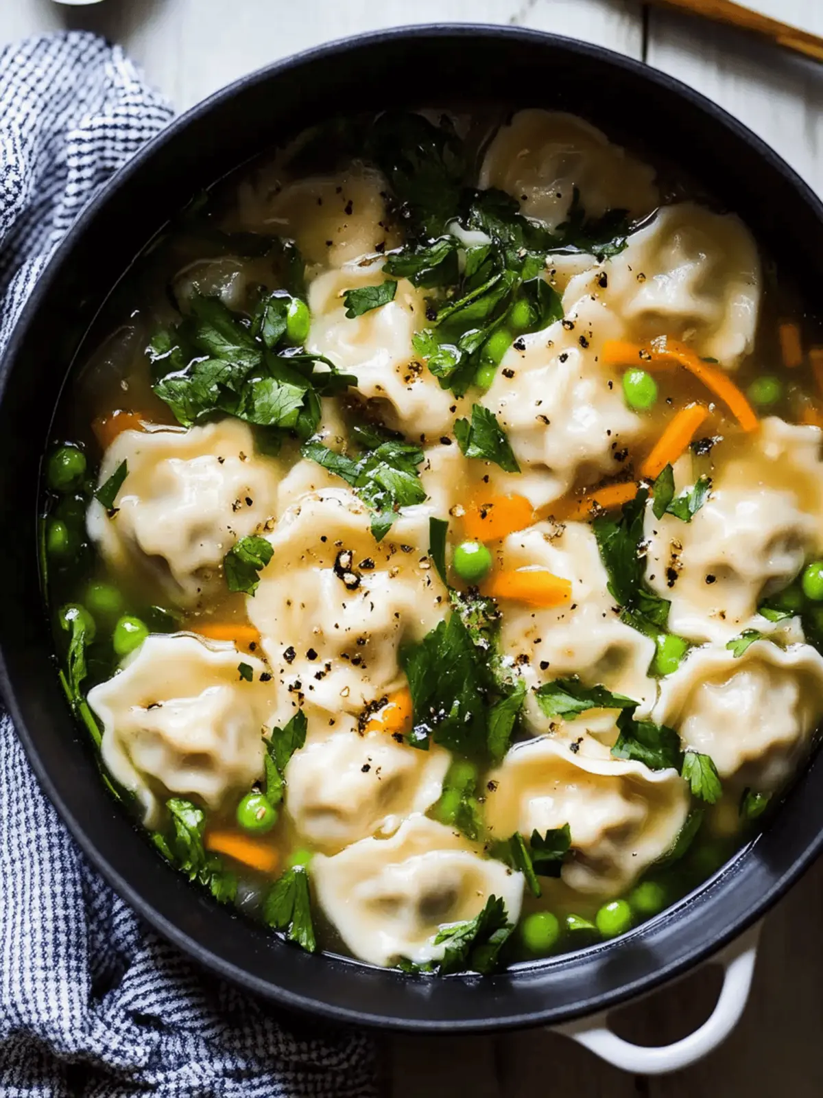 Easy Dumpling Soup