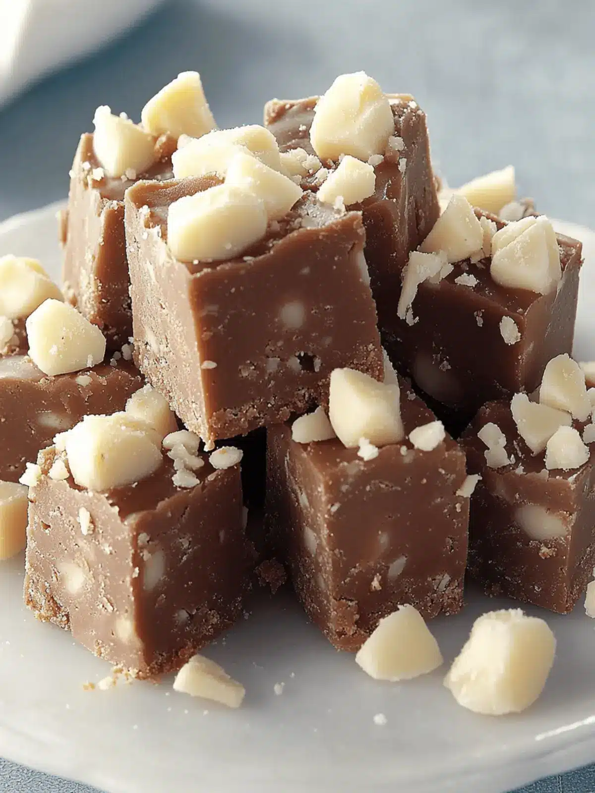 Simple Macadamia Nut Fudge
