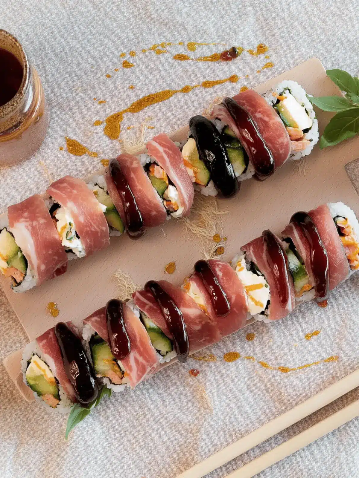 Italian Charcuterie Sushi Rolls