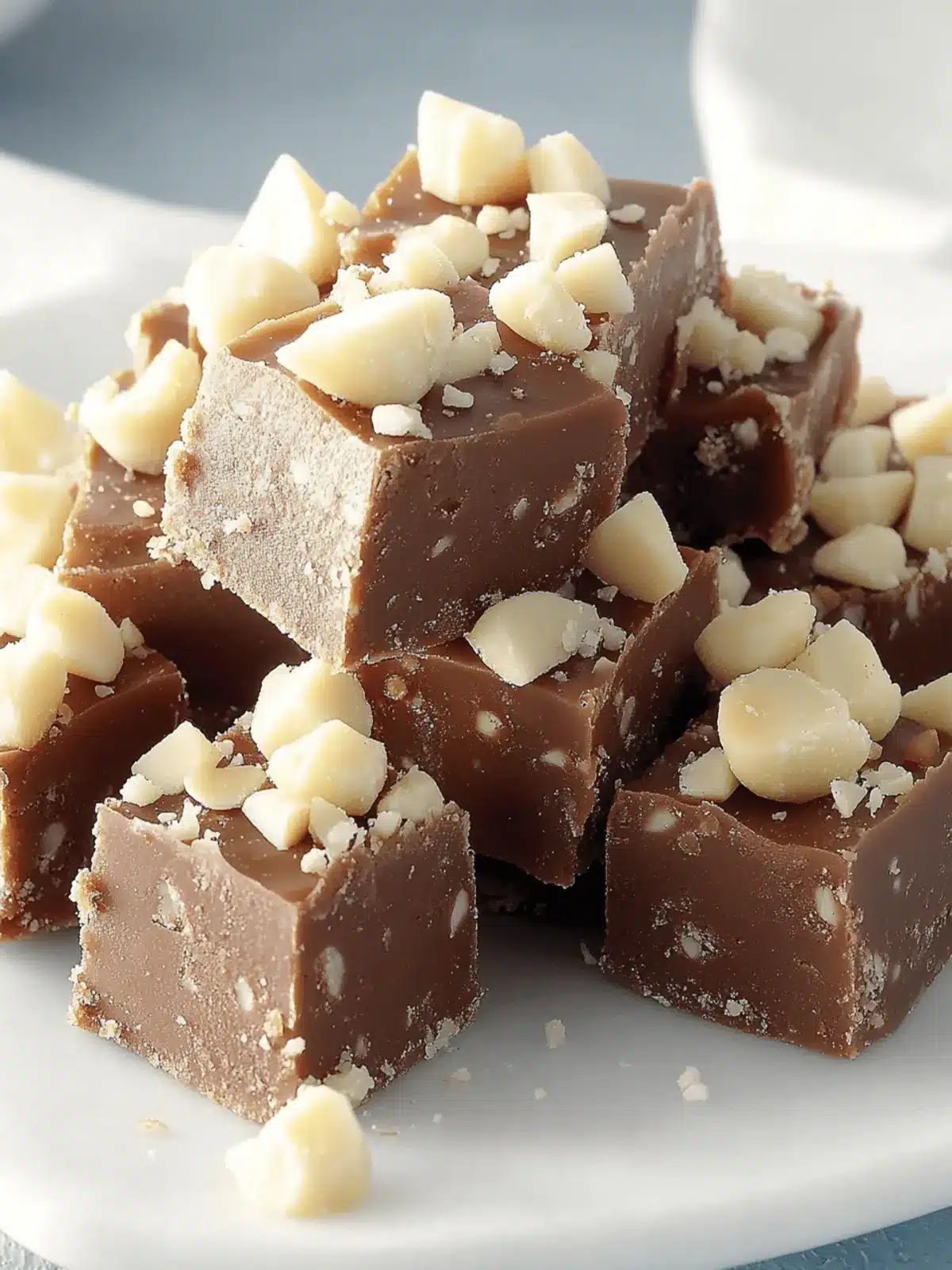 Simple Macadamia Nut Fudge
