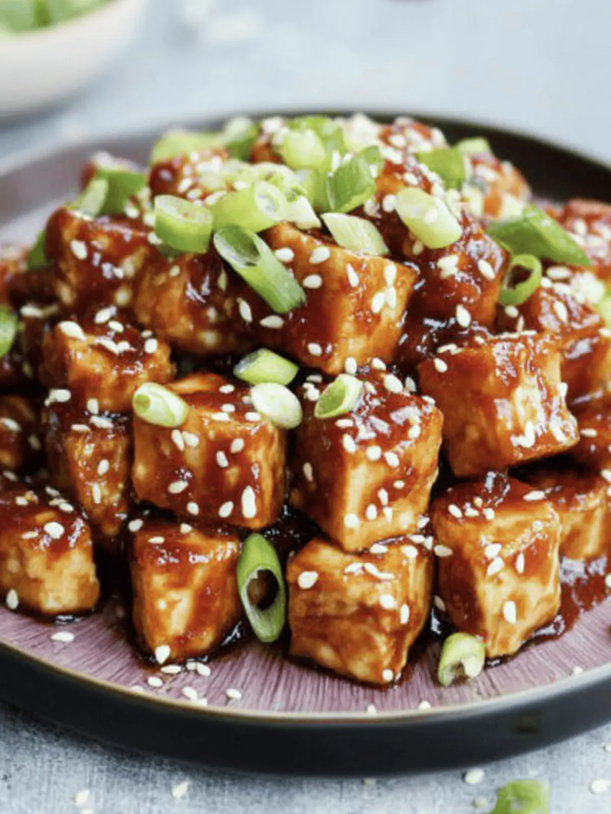 Sticky Chilli and Garlic Tofu