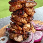 Easy Chicken Shawarma Tower Baked in the Oven