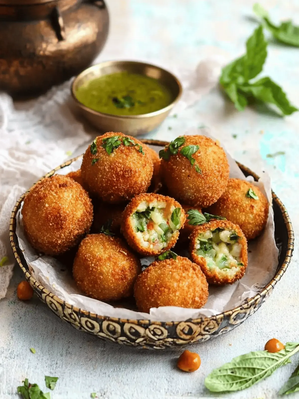 Cheese Chutney Bombs